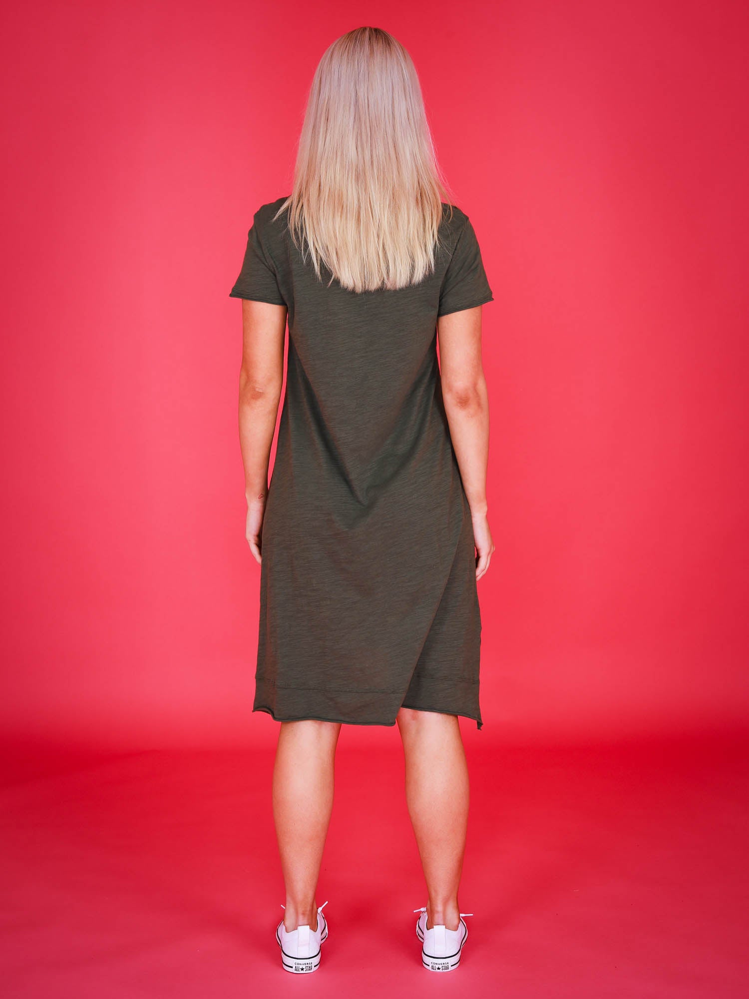 summer dresses with sleeves #color_khaki