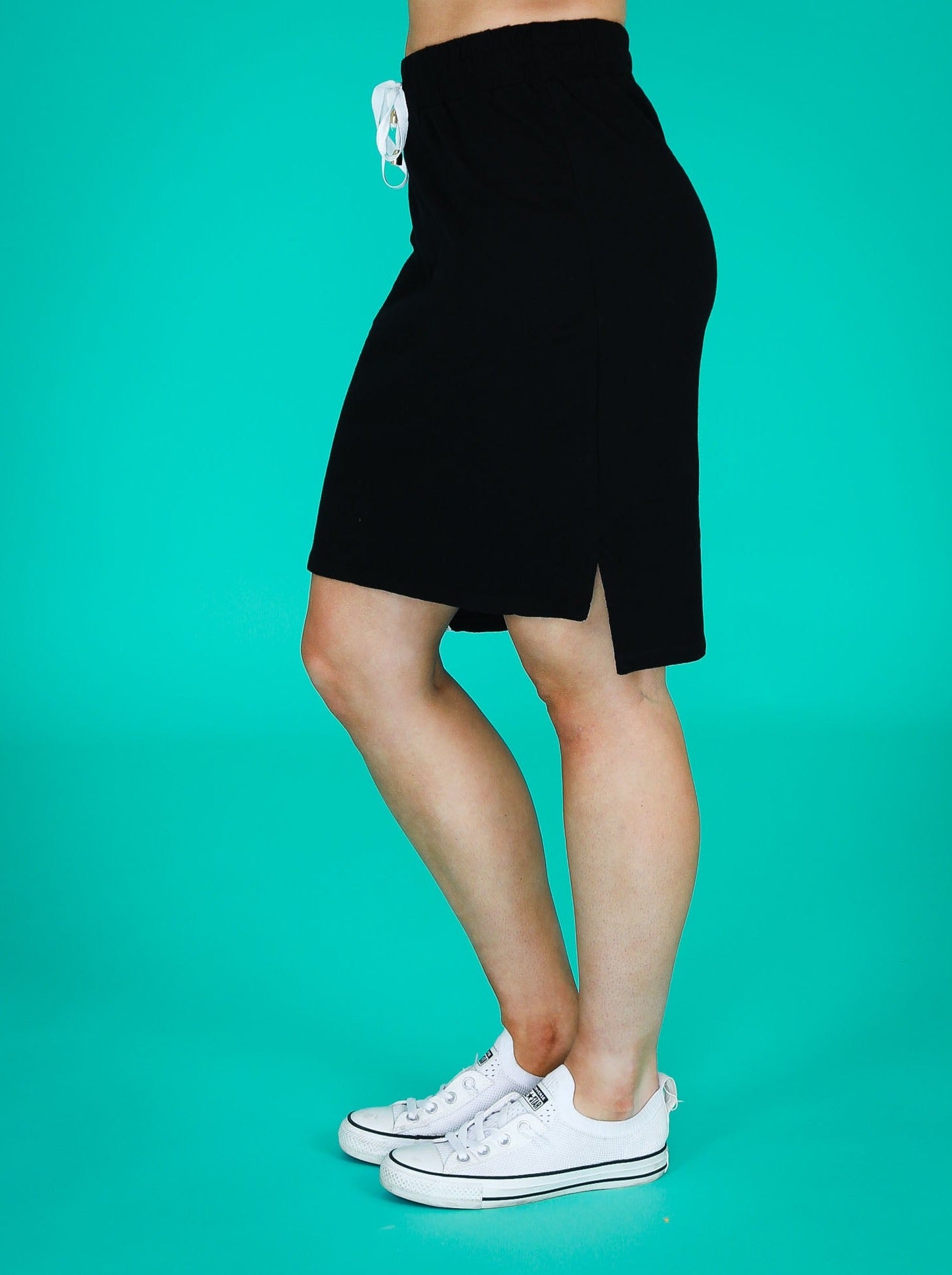 womens black skirt #color_black