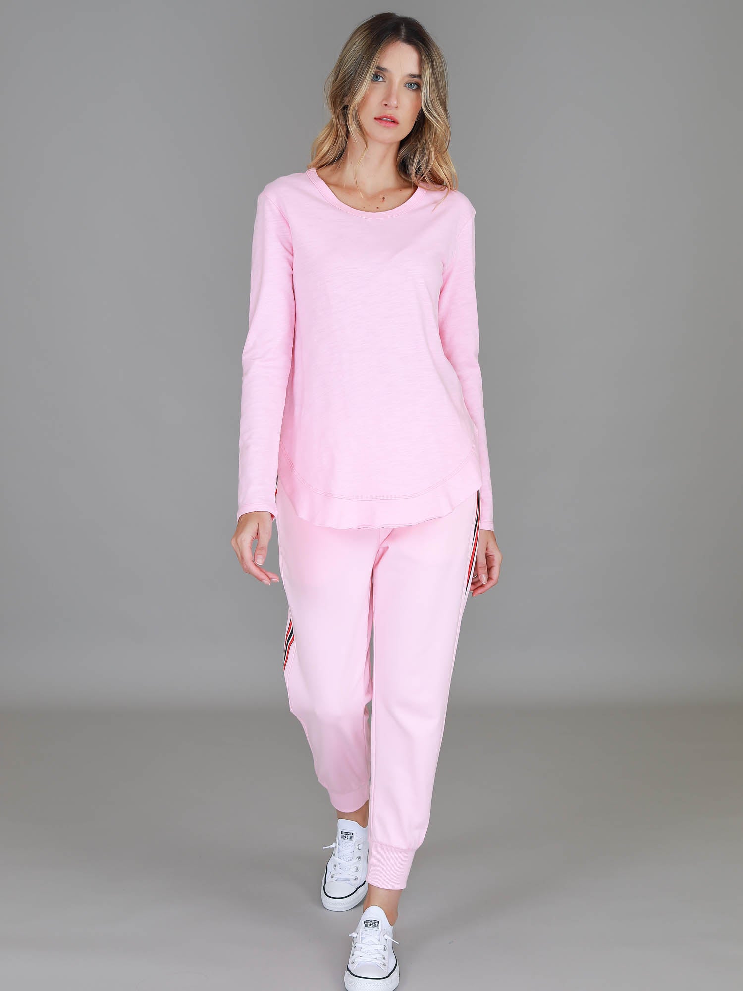 pink t shirt #color_powder pink