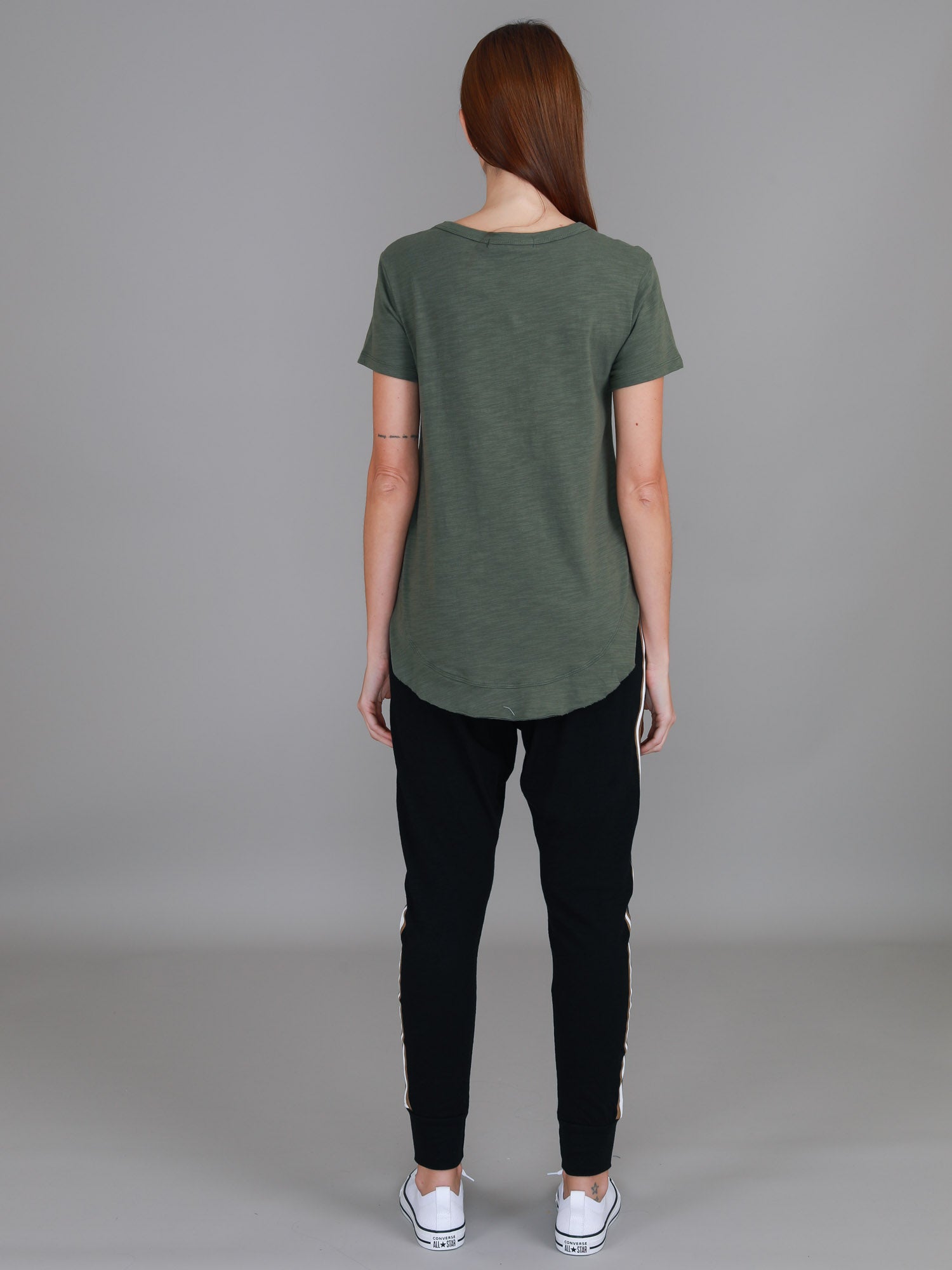 olive green t shirt #color_khaki
