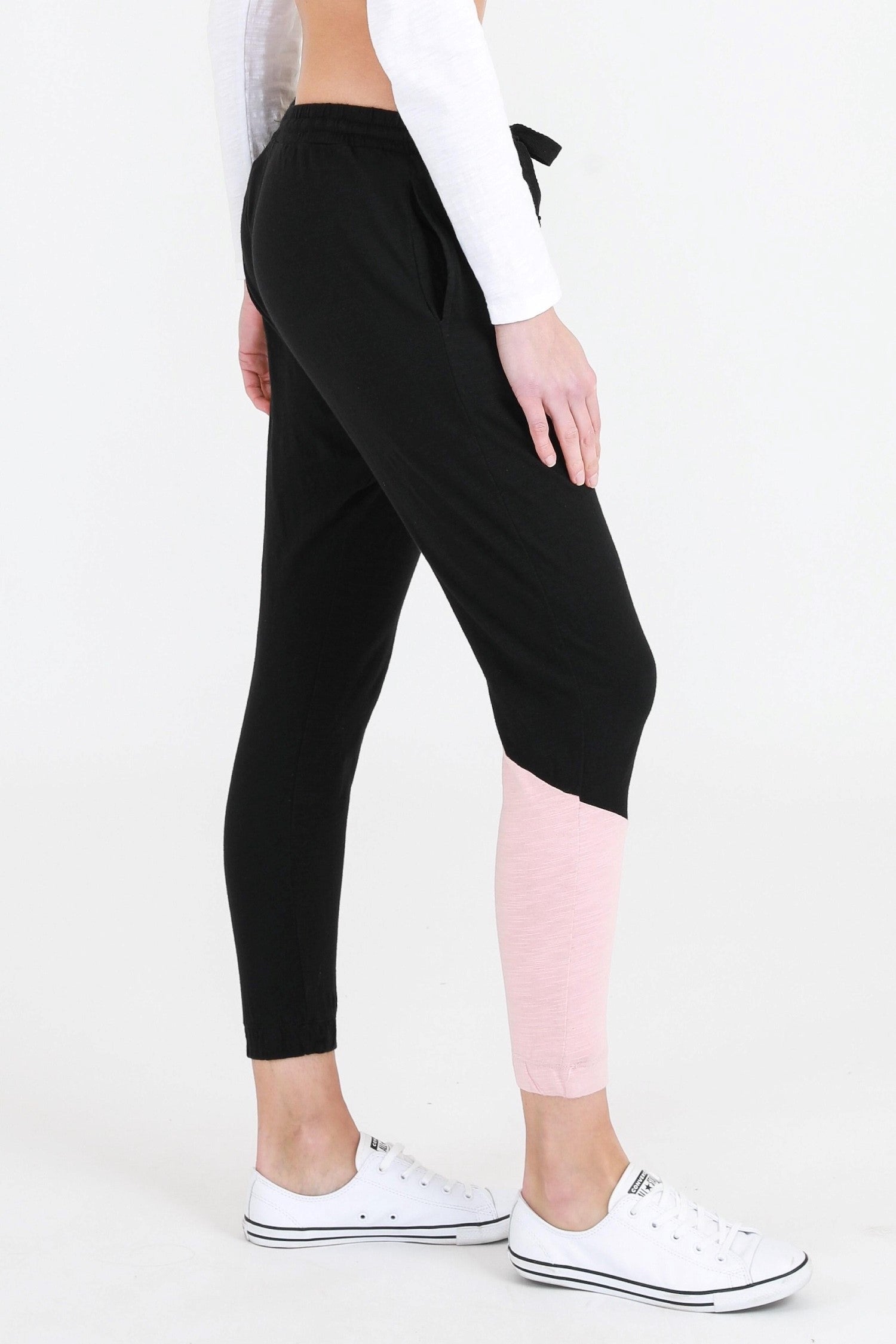 black tracksuit bottoms #color_black