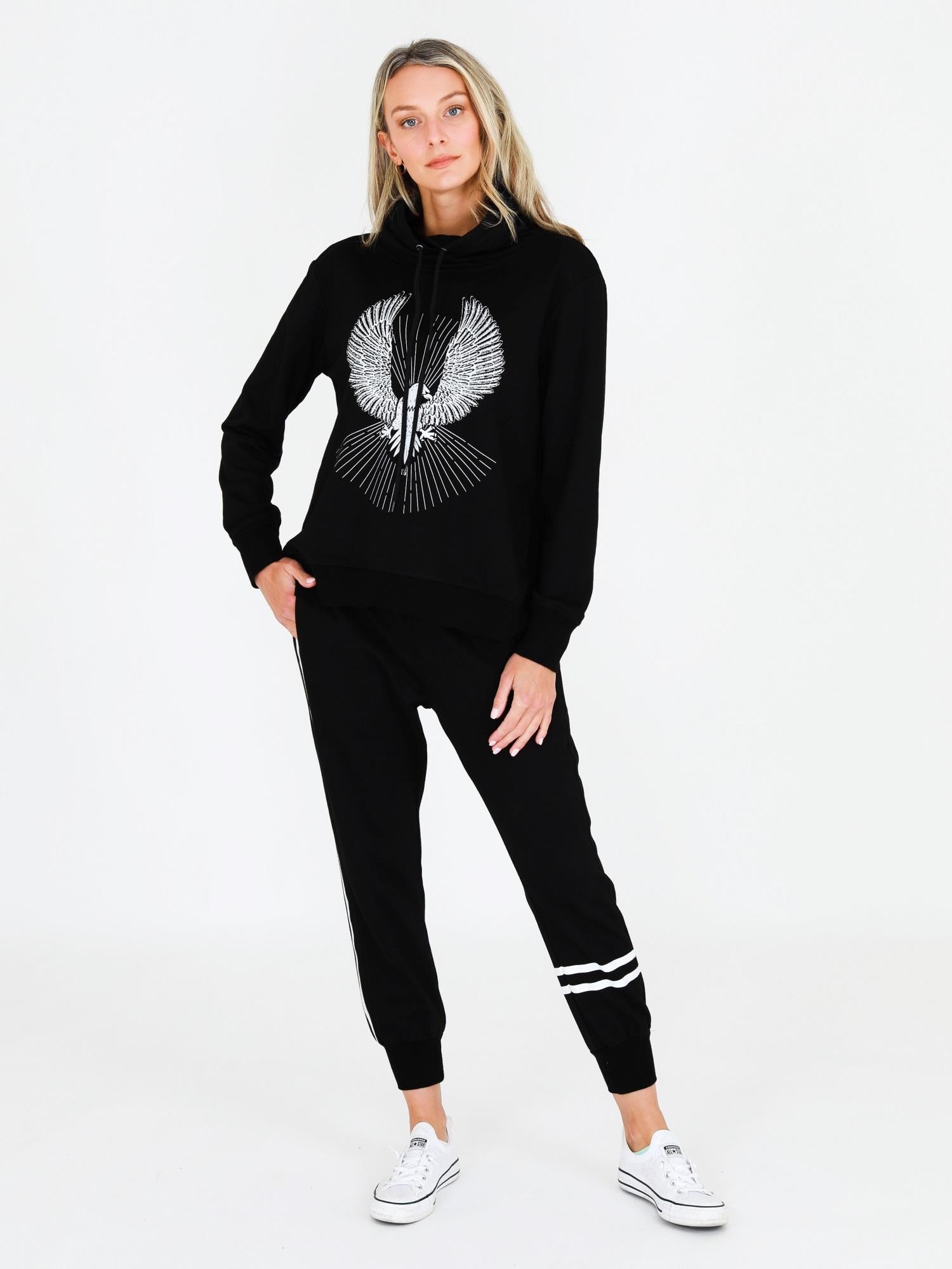 Funnel Neck Sweaters #color_black