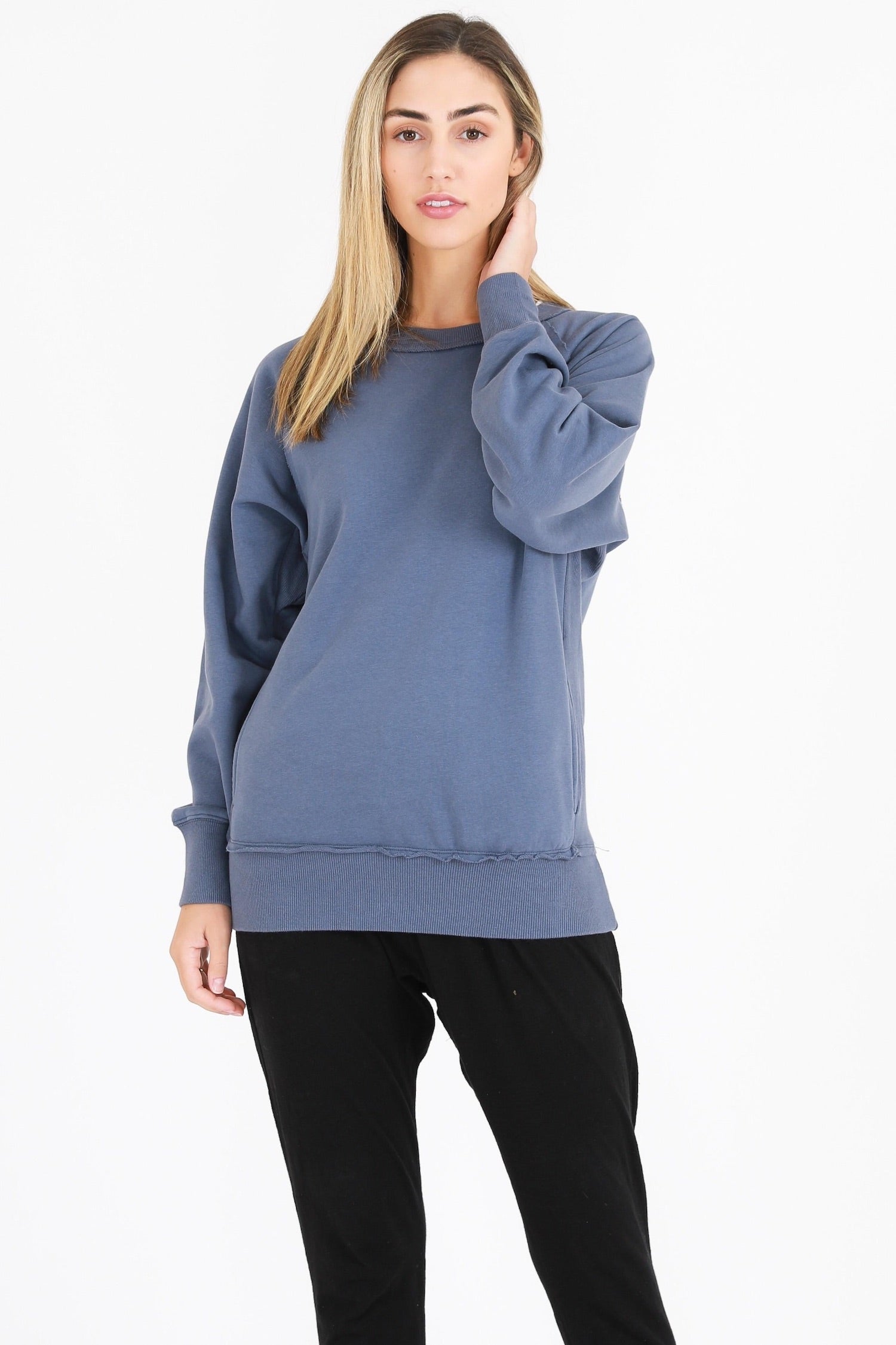 sark blue sweater #color_bluestone
