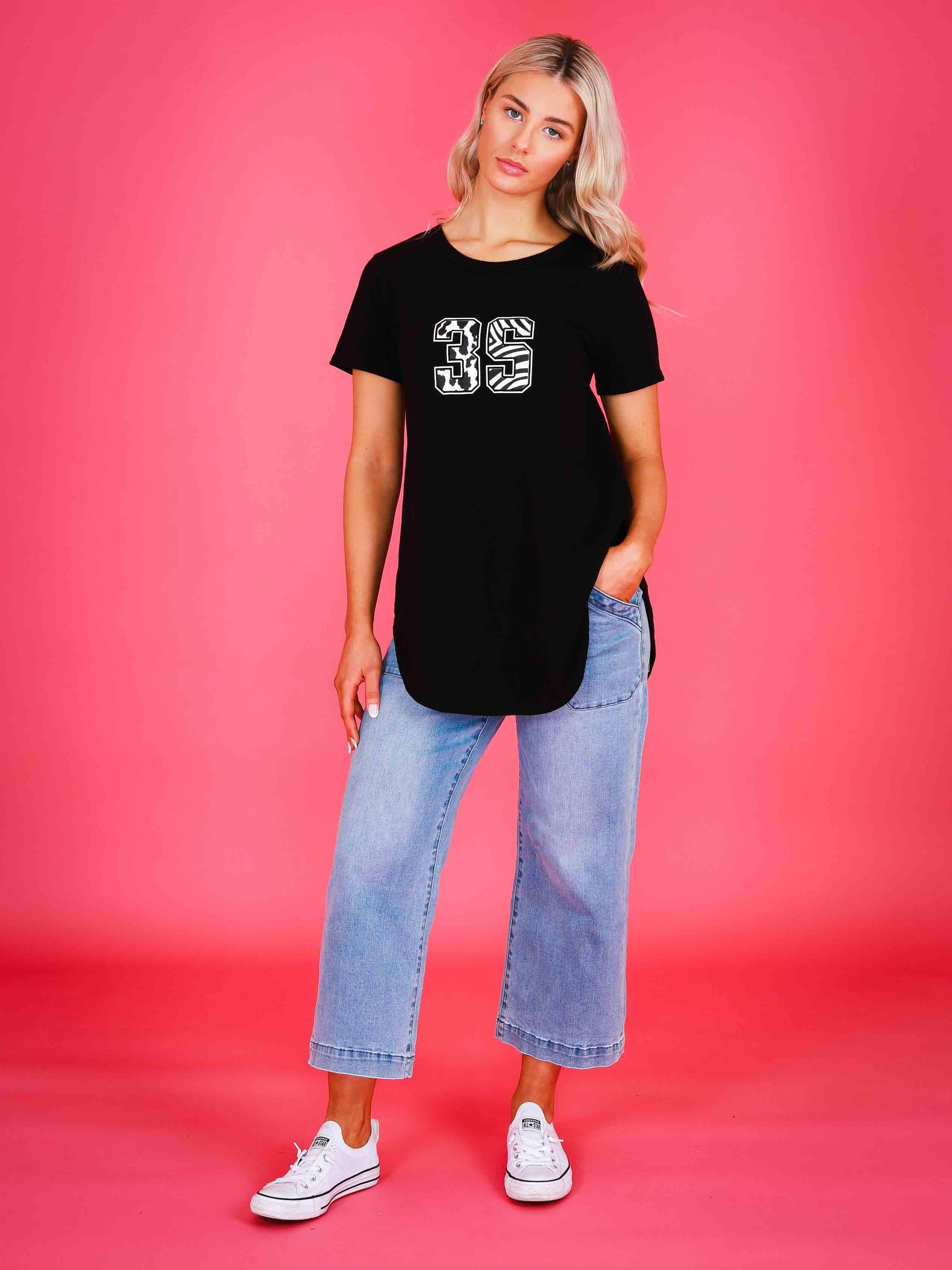 womens black tshirt #color_black
