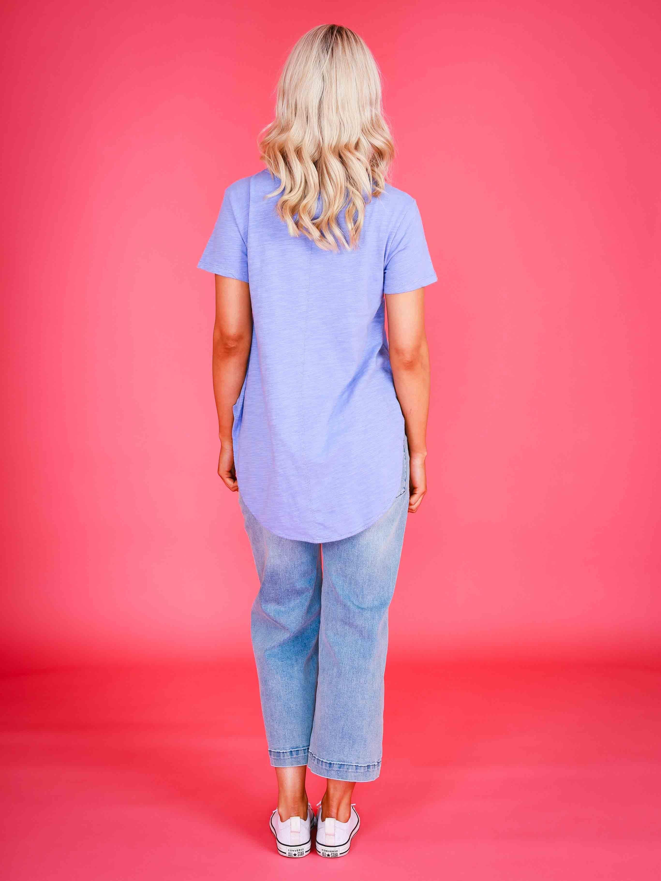 purple tshirt #color_spanish violet