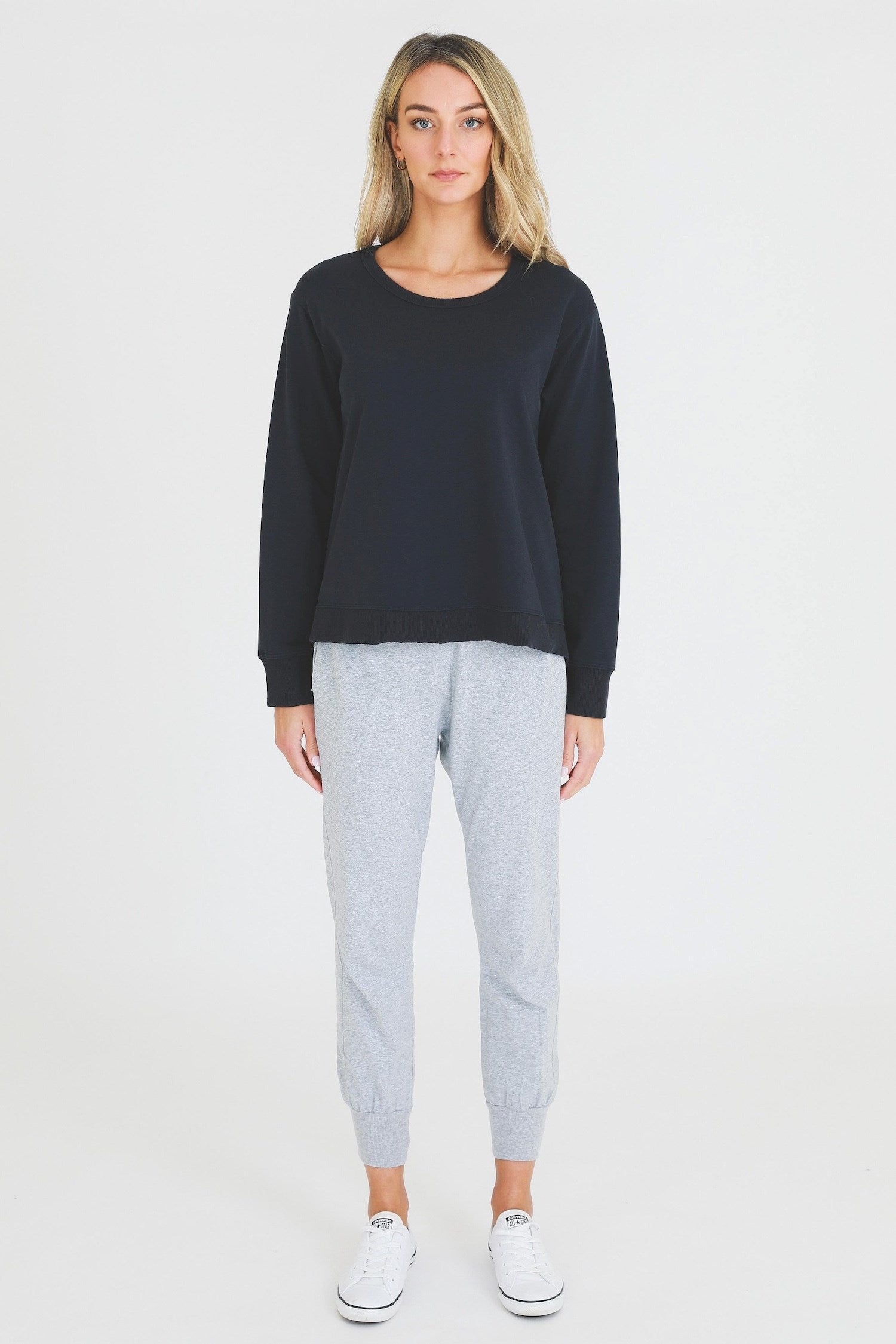 womens navy top #color_ink