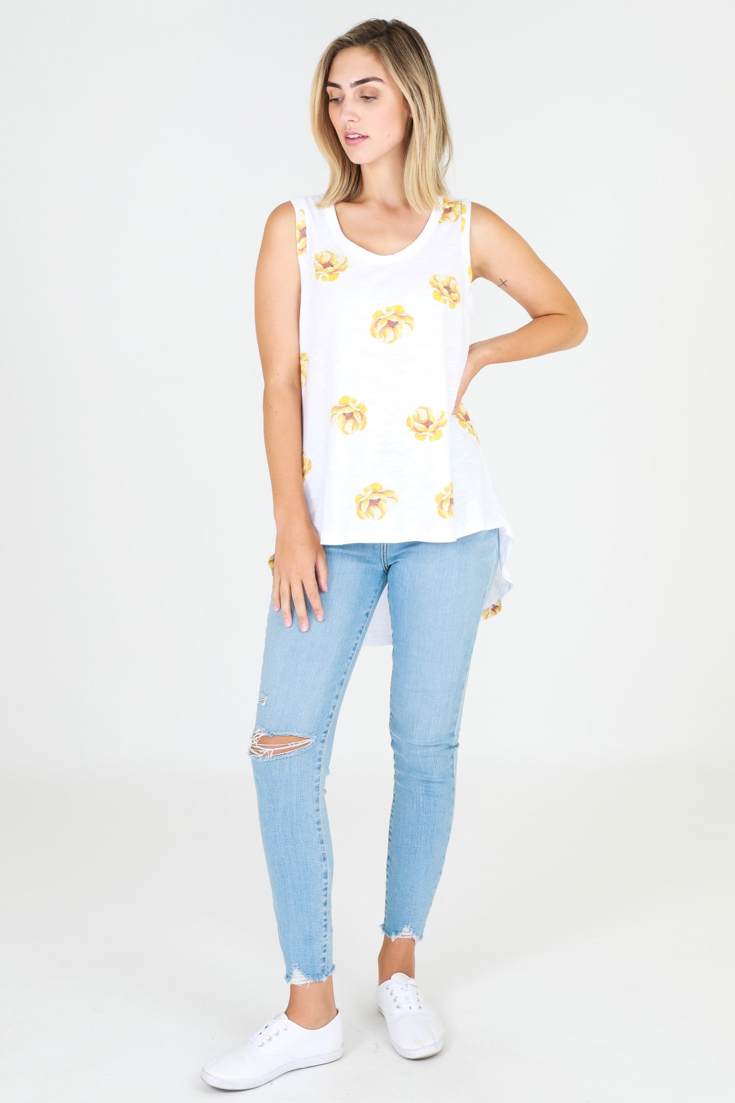 white tank top womens