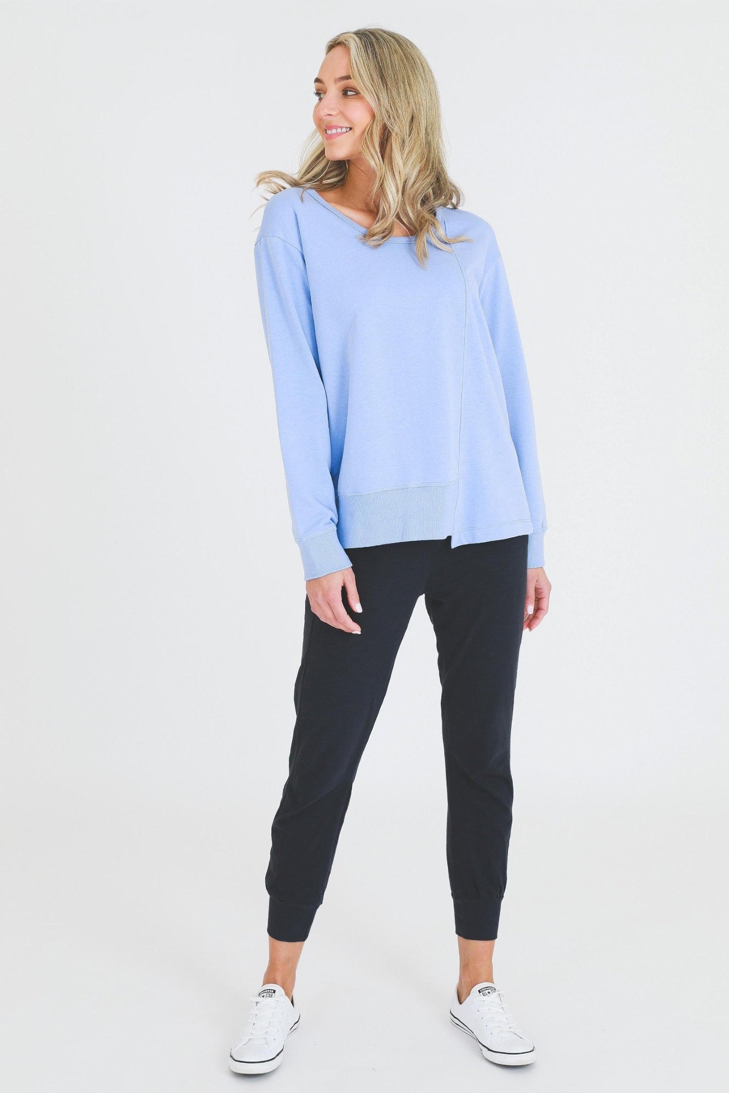 trendy sweatshirt #color_emerald