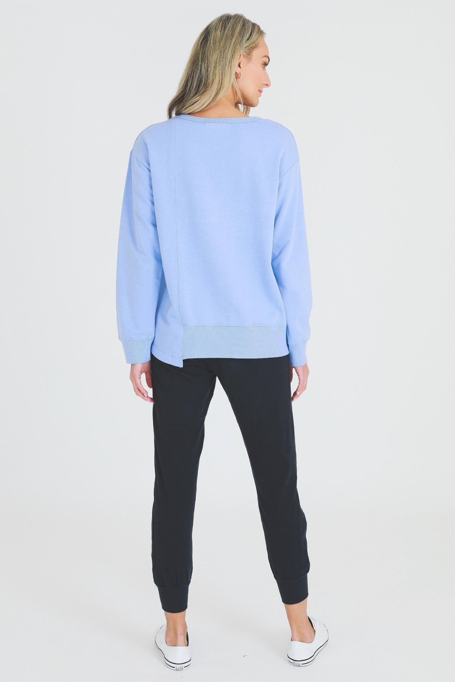 womens navy sweatshirt #color_emerald