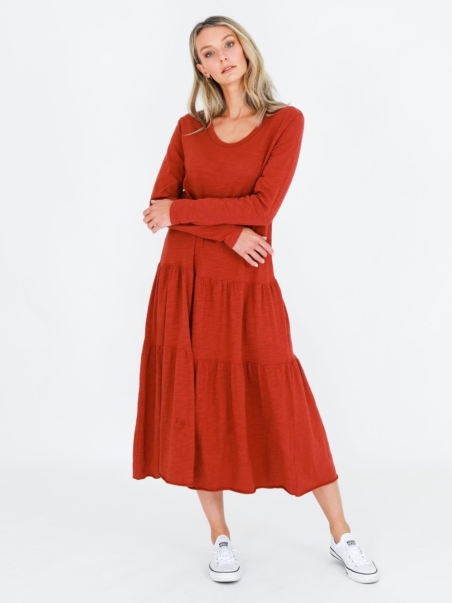 midi dress australia #color_lava