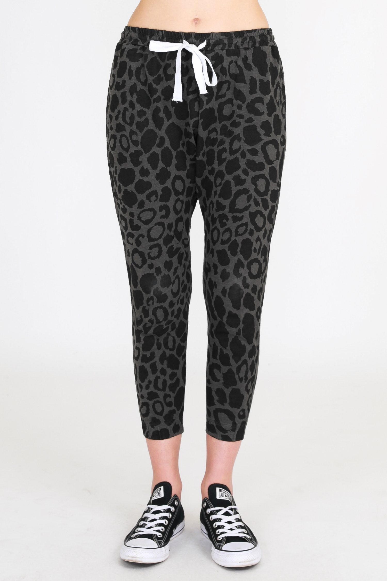 Monrow leopard sweatpants shop