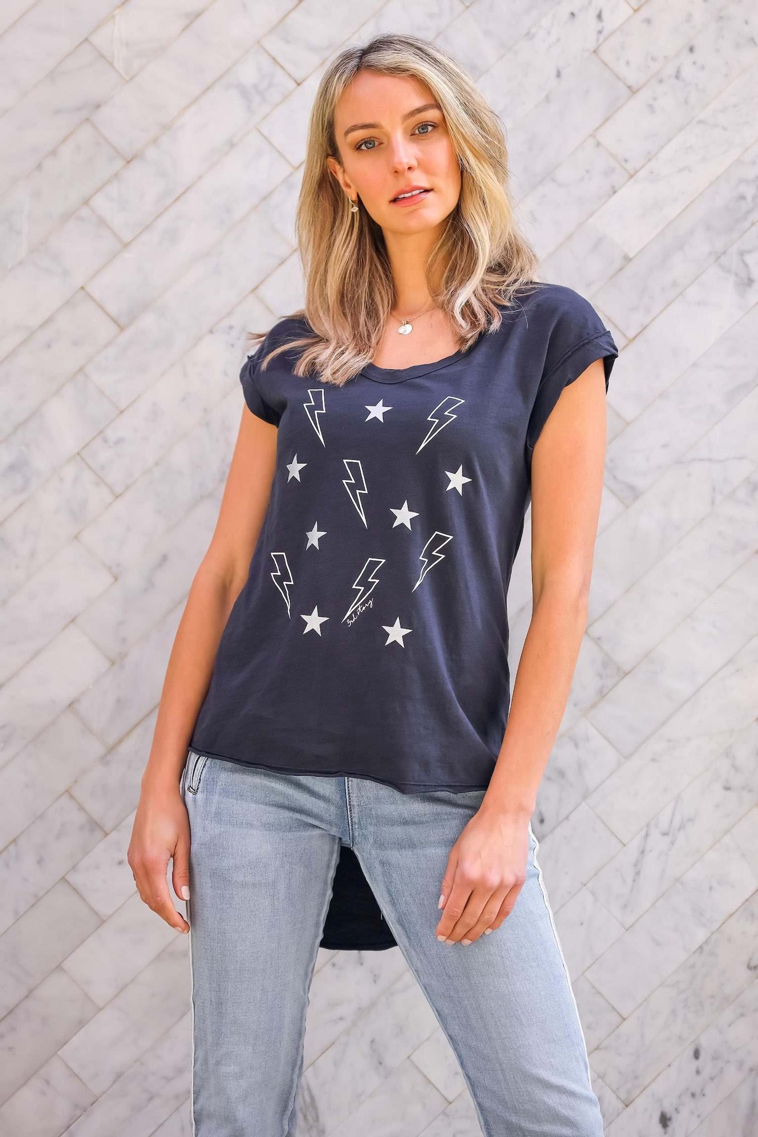 Longline T Shirt #color_ink