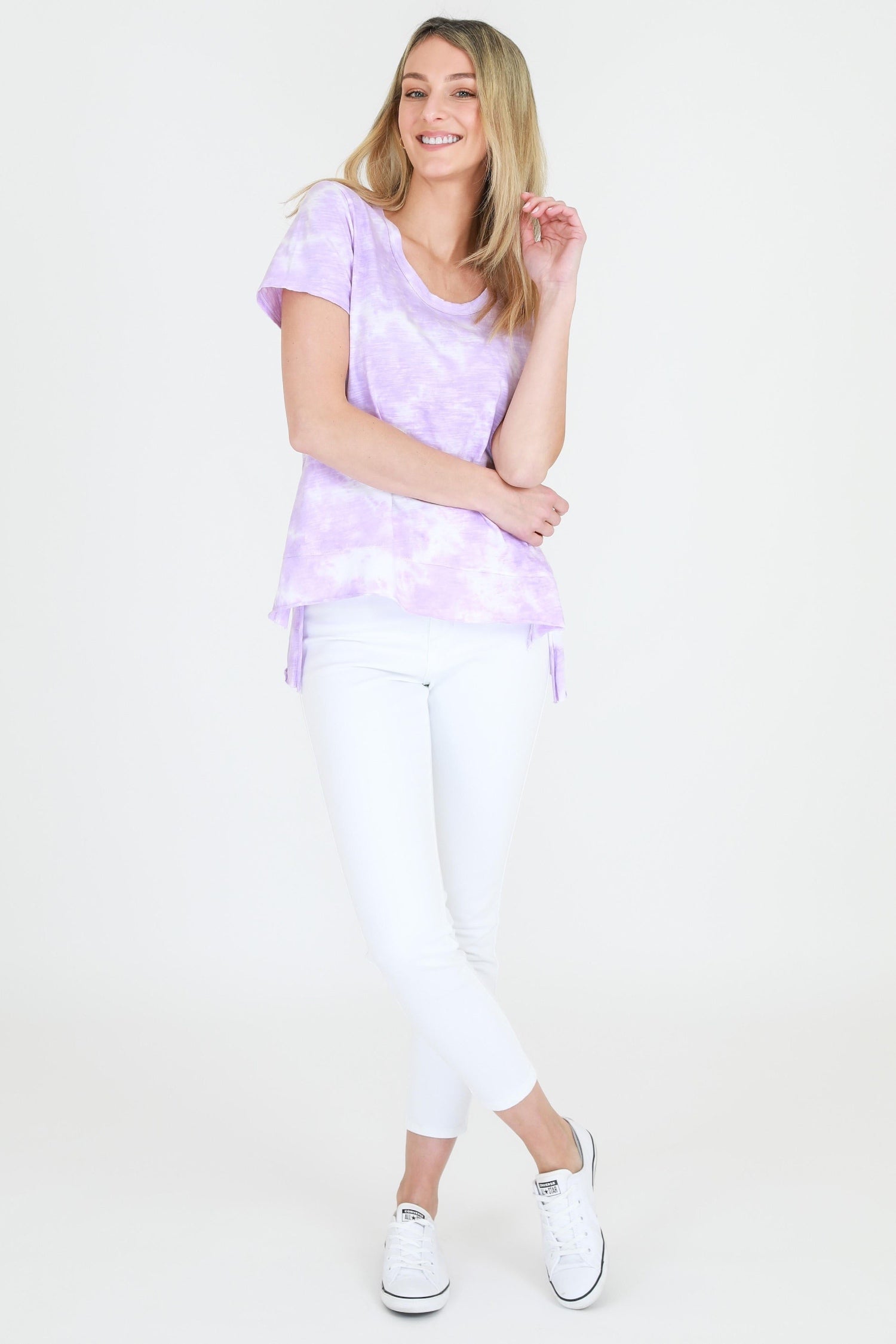 purple tshirt #color_tie dye lilac
