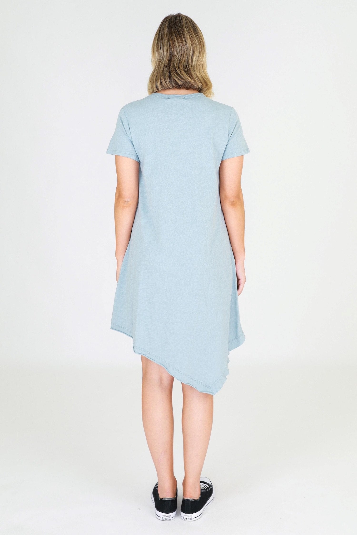 midi t shirt dress #color_mint