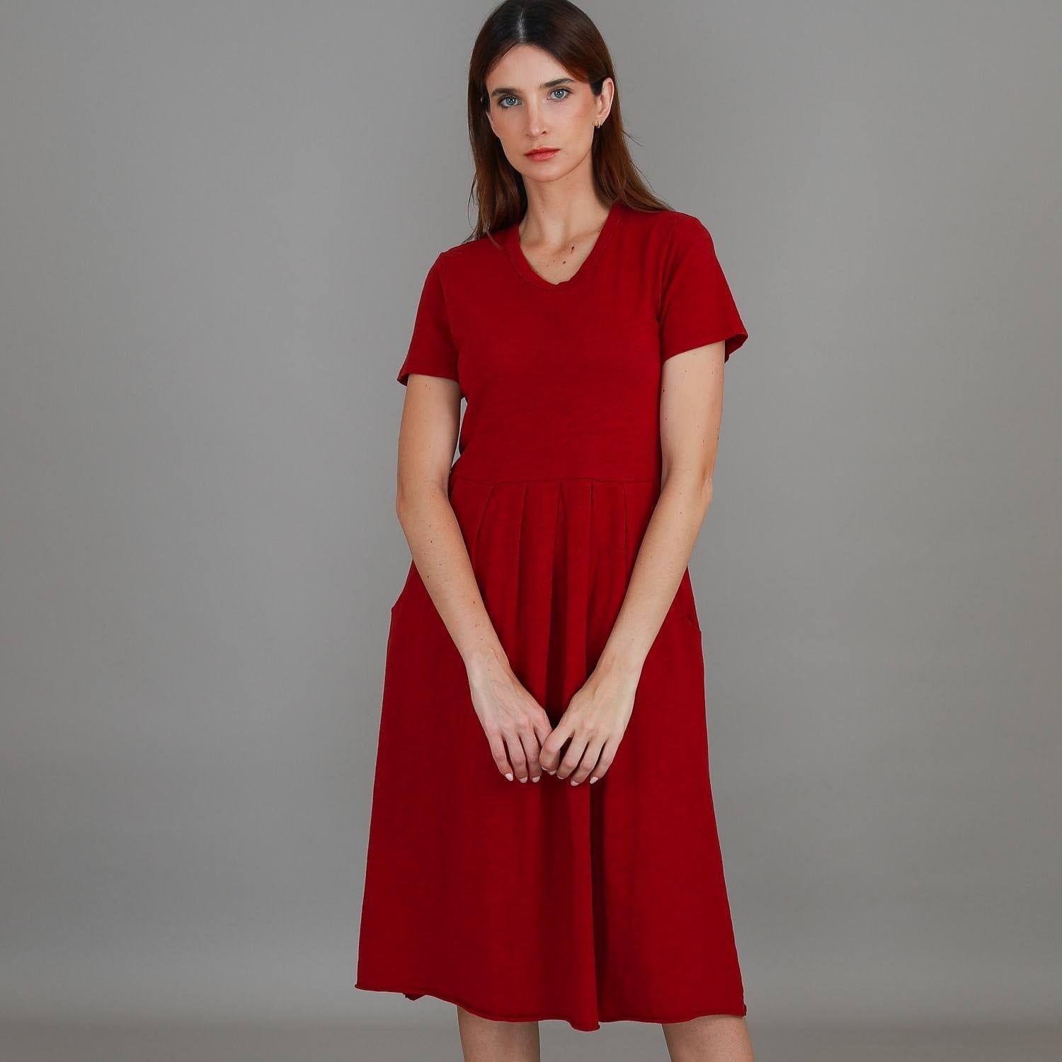 knee length dress