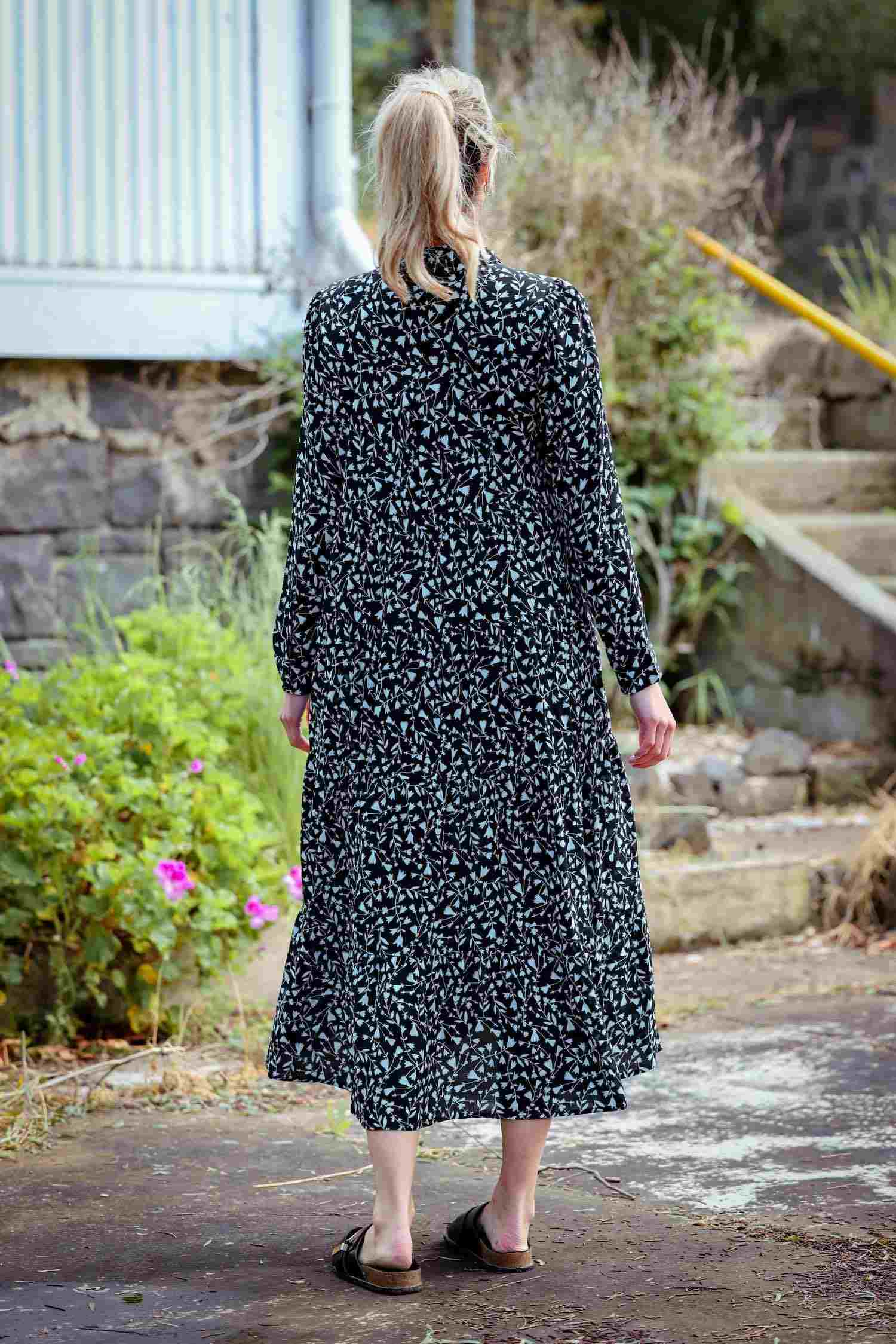 mid length dresses with sleeves