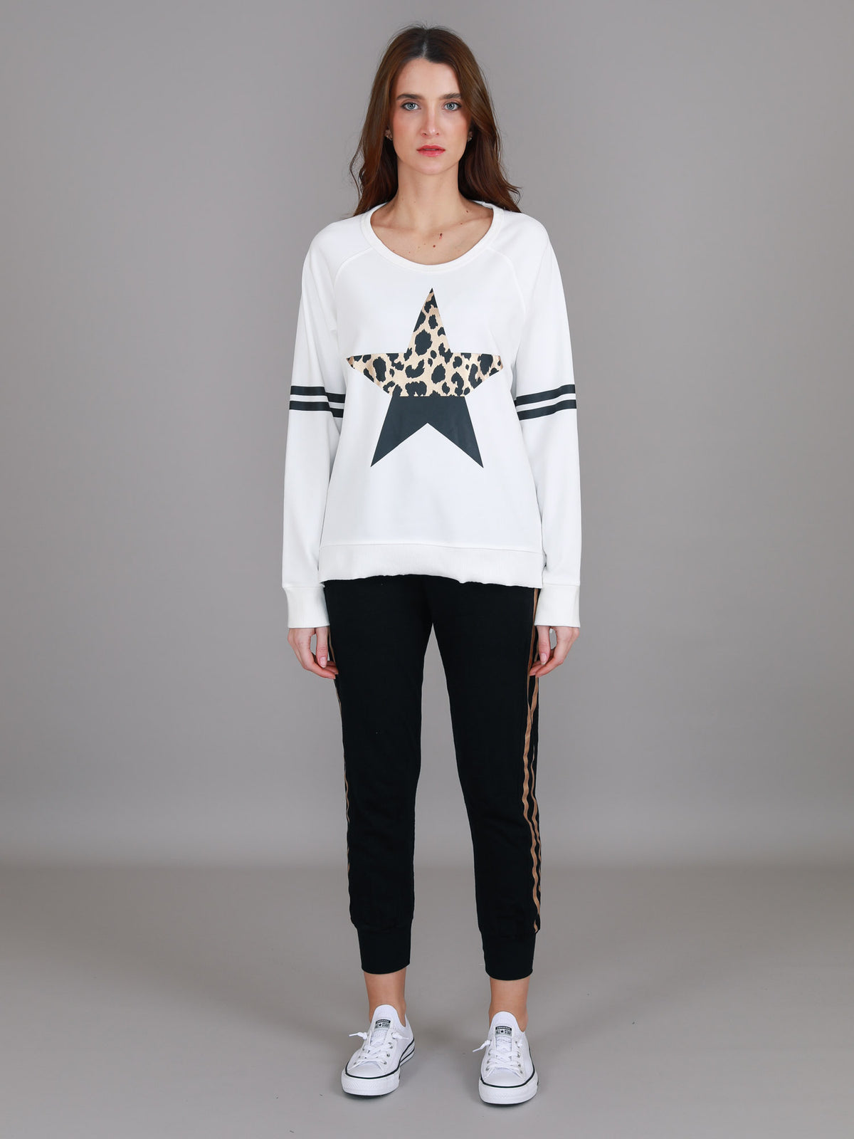 white fox sweatshirt