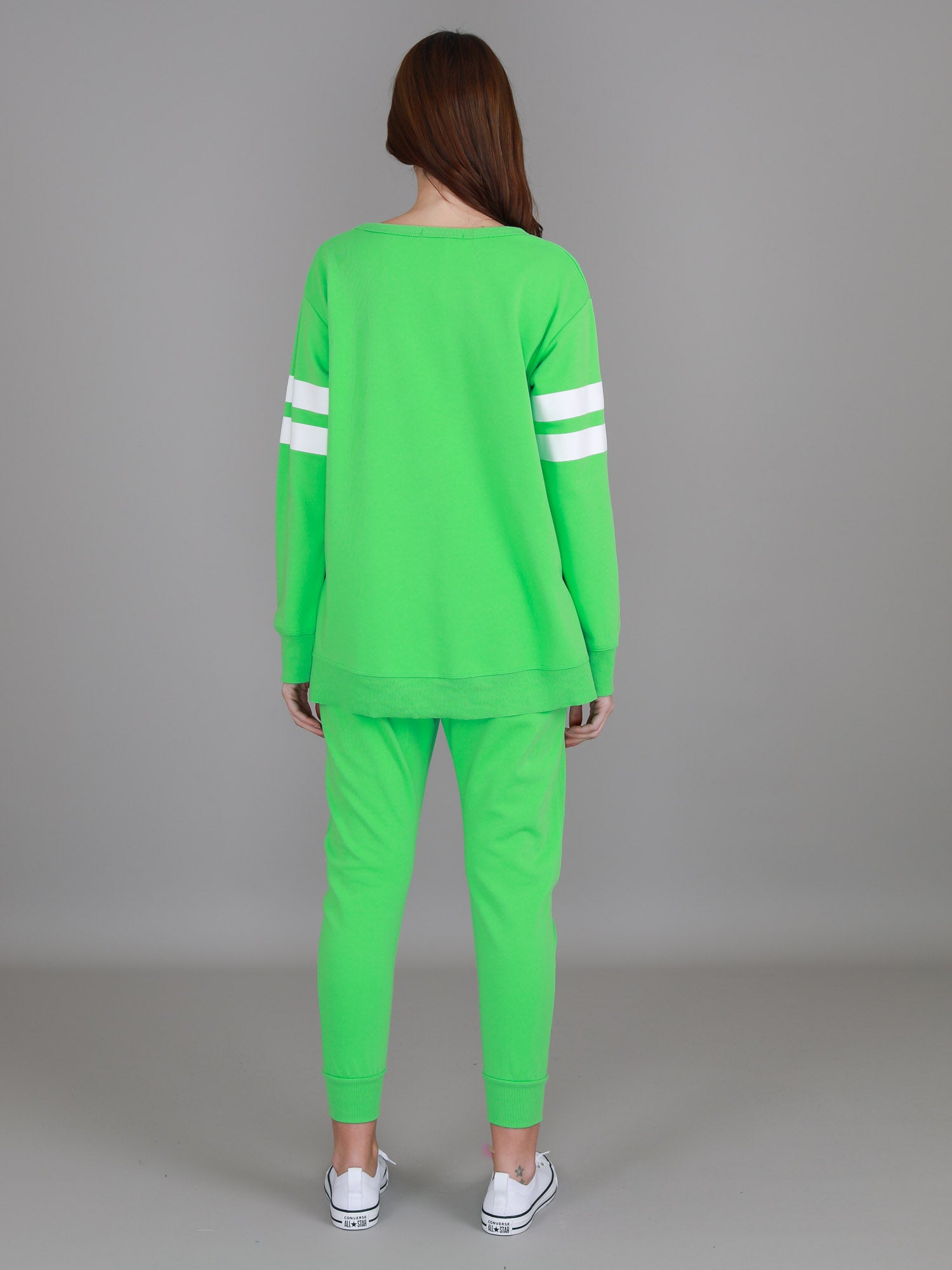 lime green crewneck sweatshirt #color_apple green