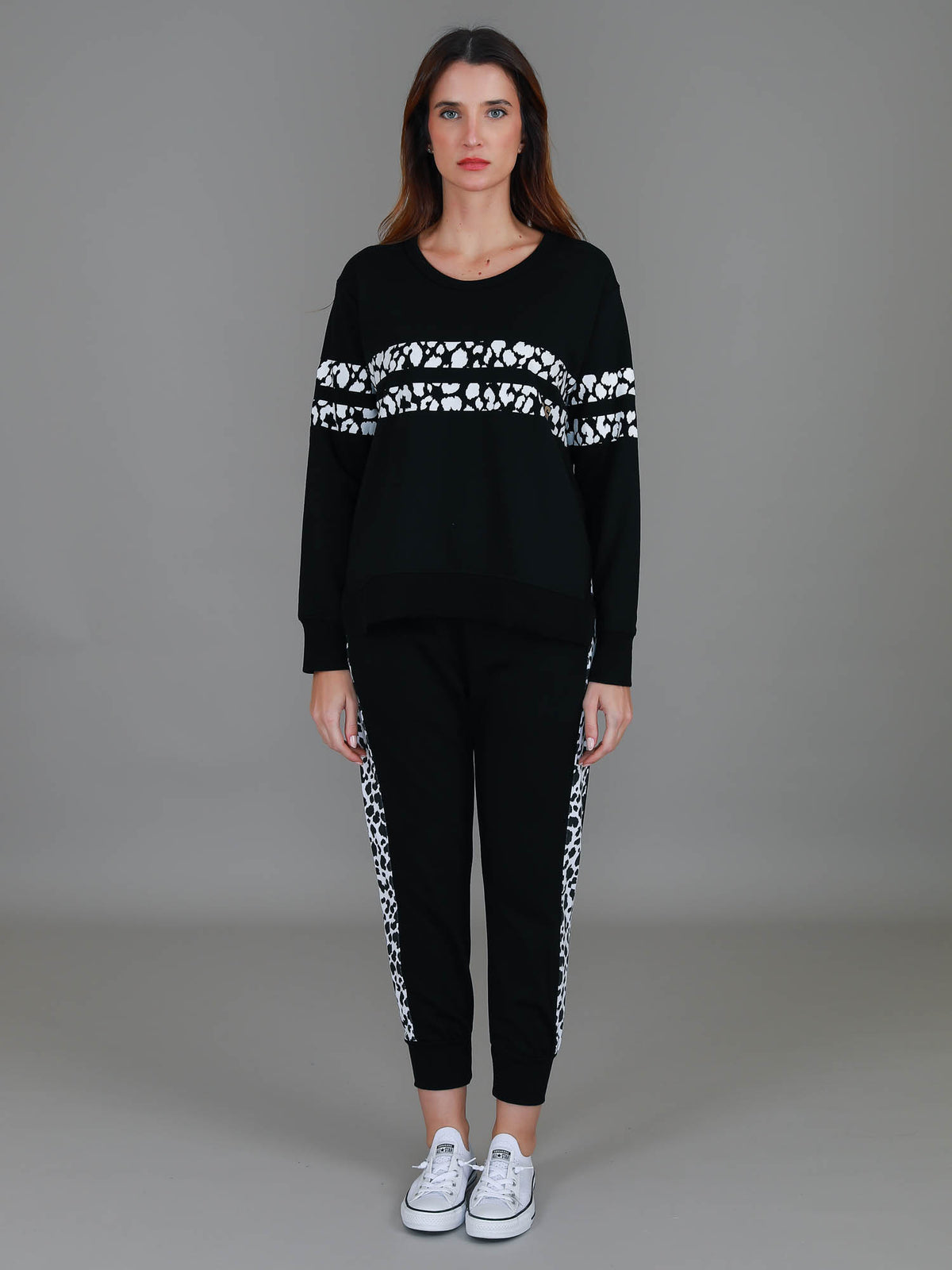 leopard sweatshirt womens