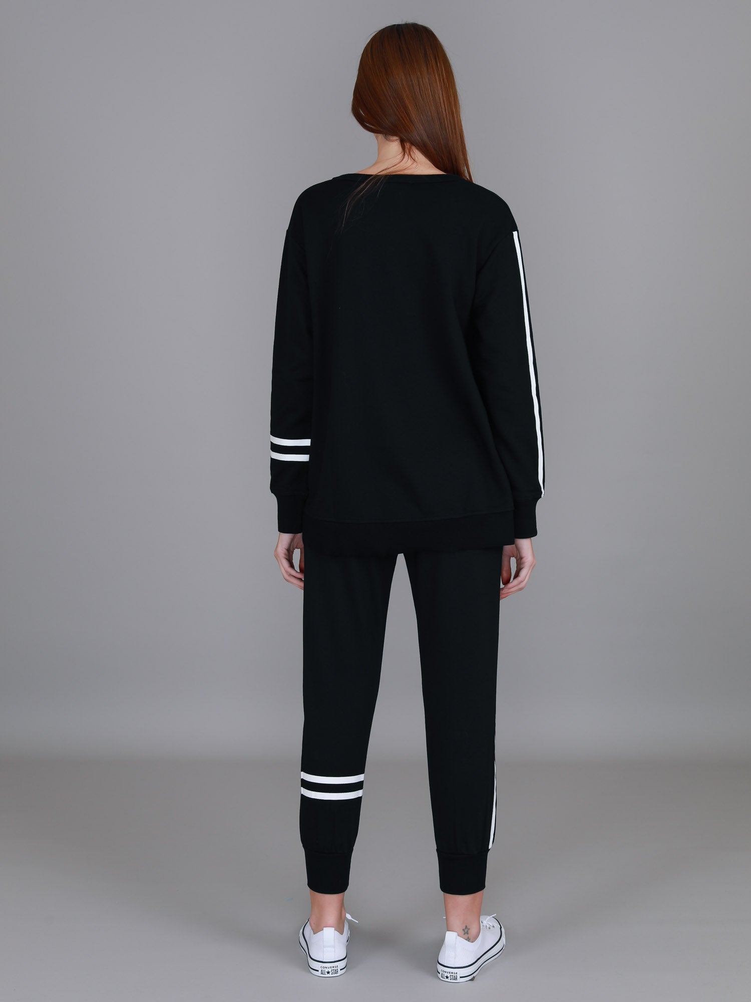 black tracksuit set #color_black