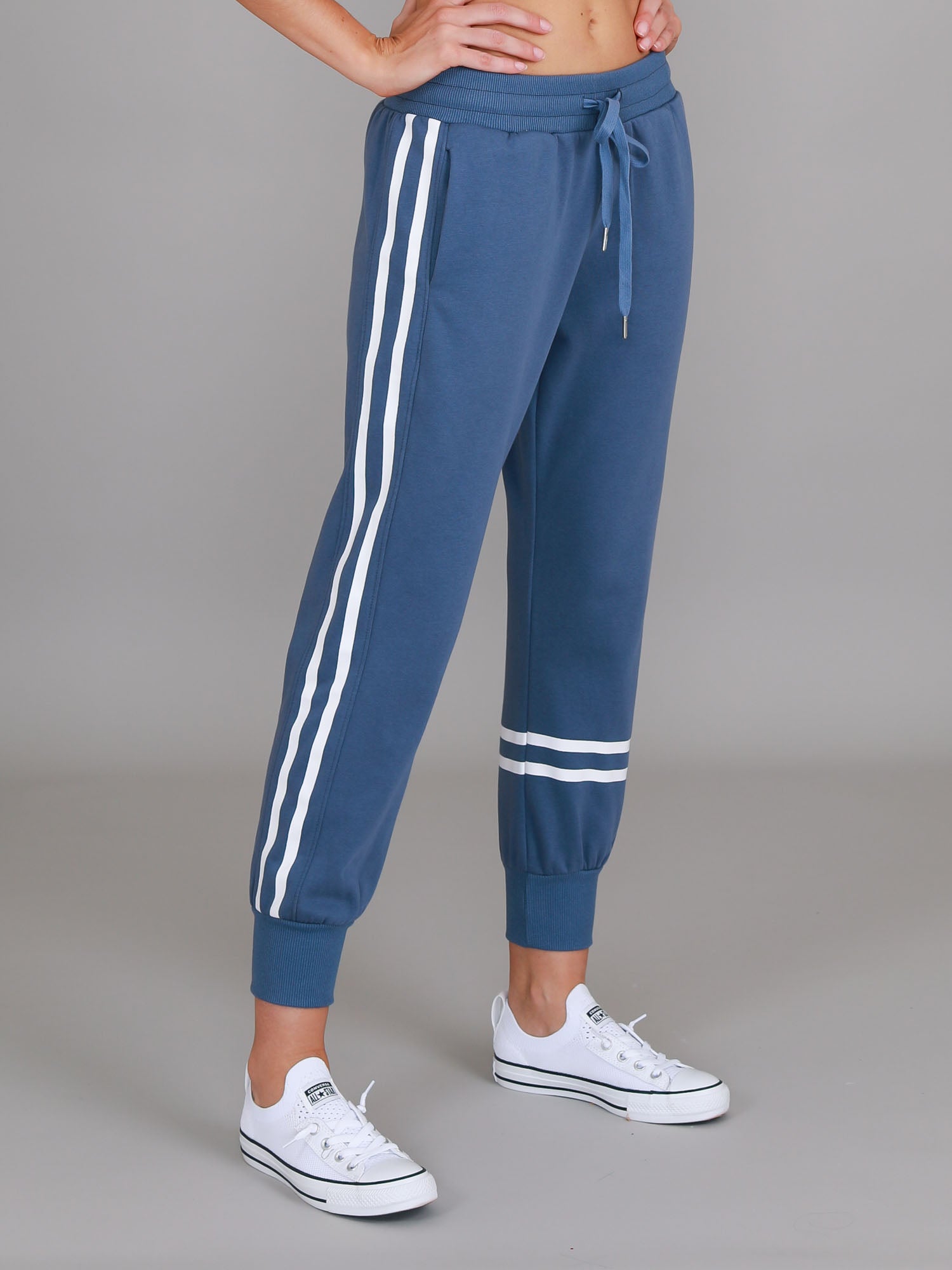 women's tracksuit set #color_blue stone