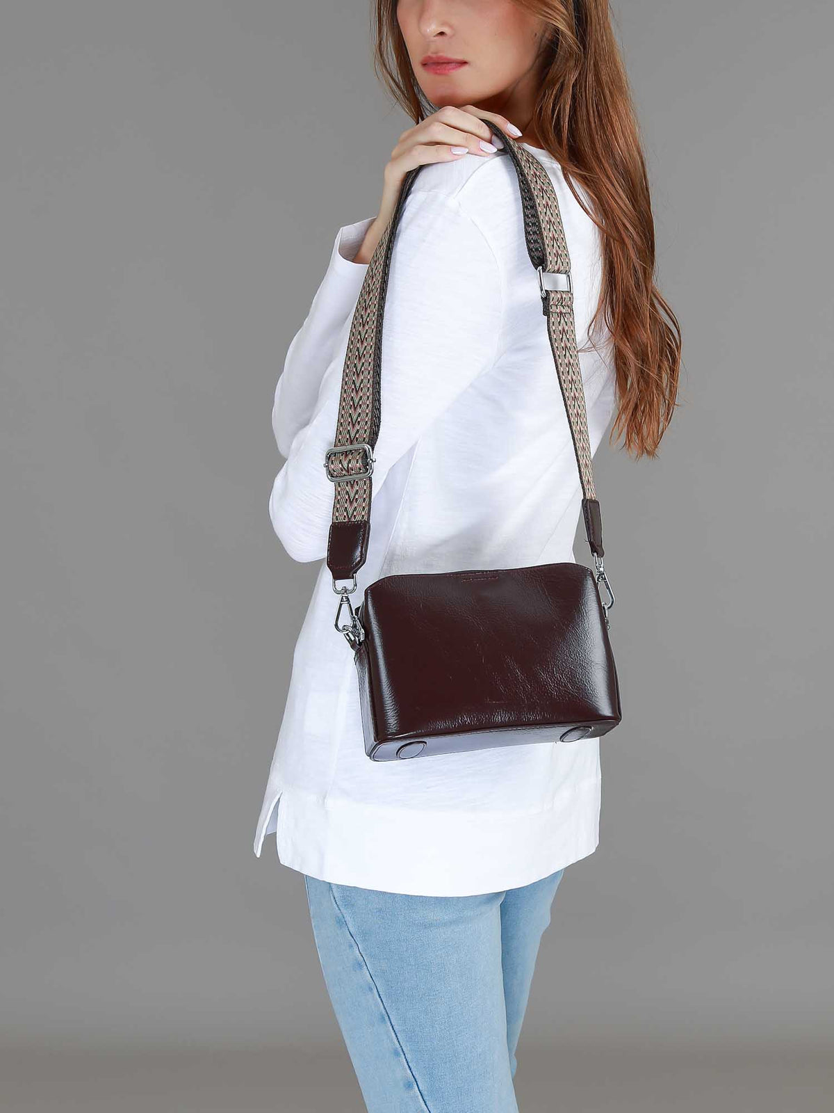 Ada Crossbody Leather Bag