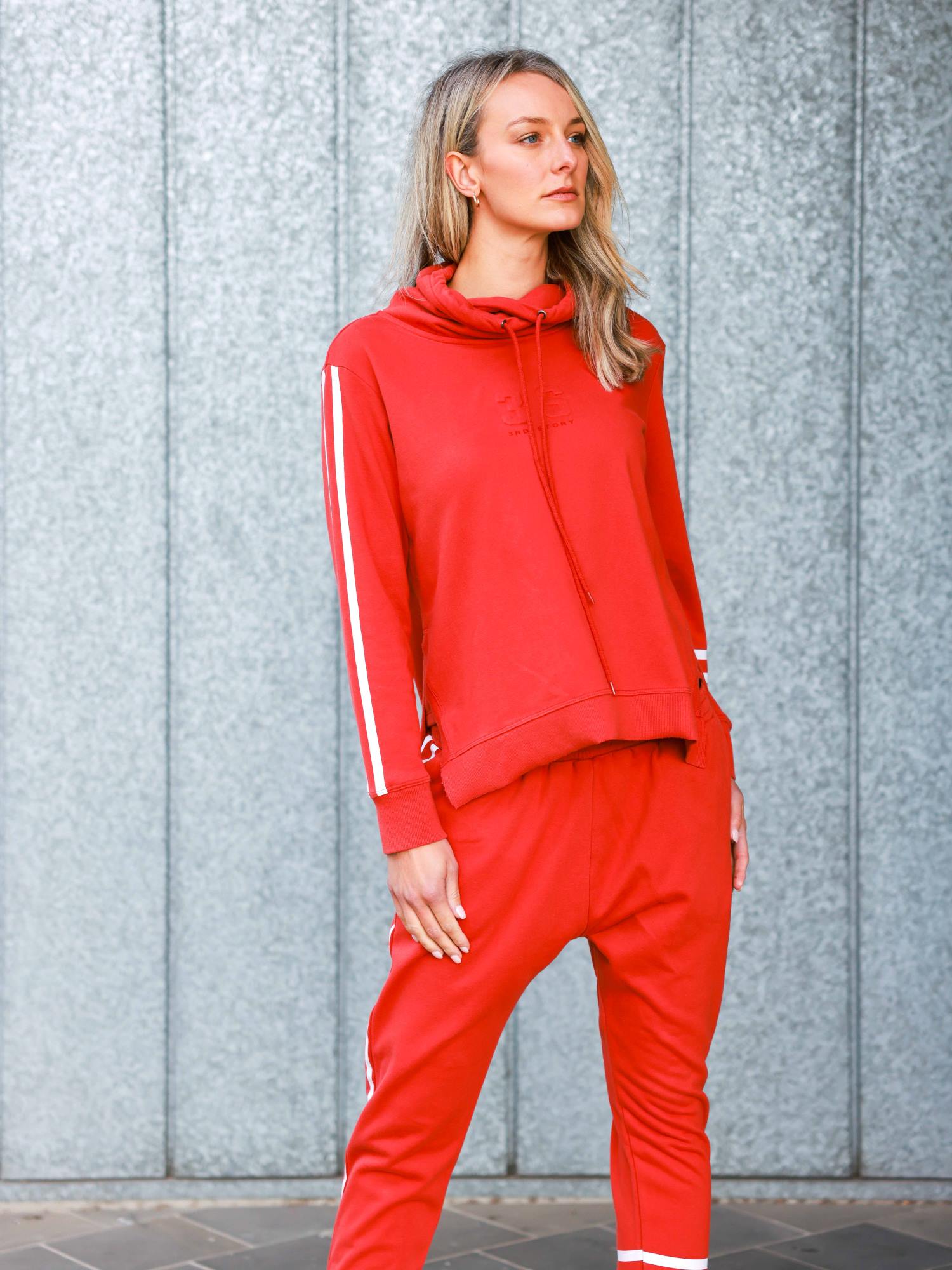 Red Tracksuit #color_lava