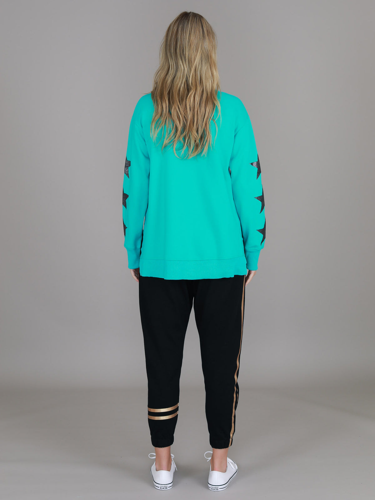 green sweaters women