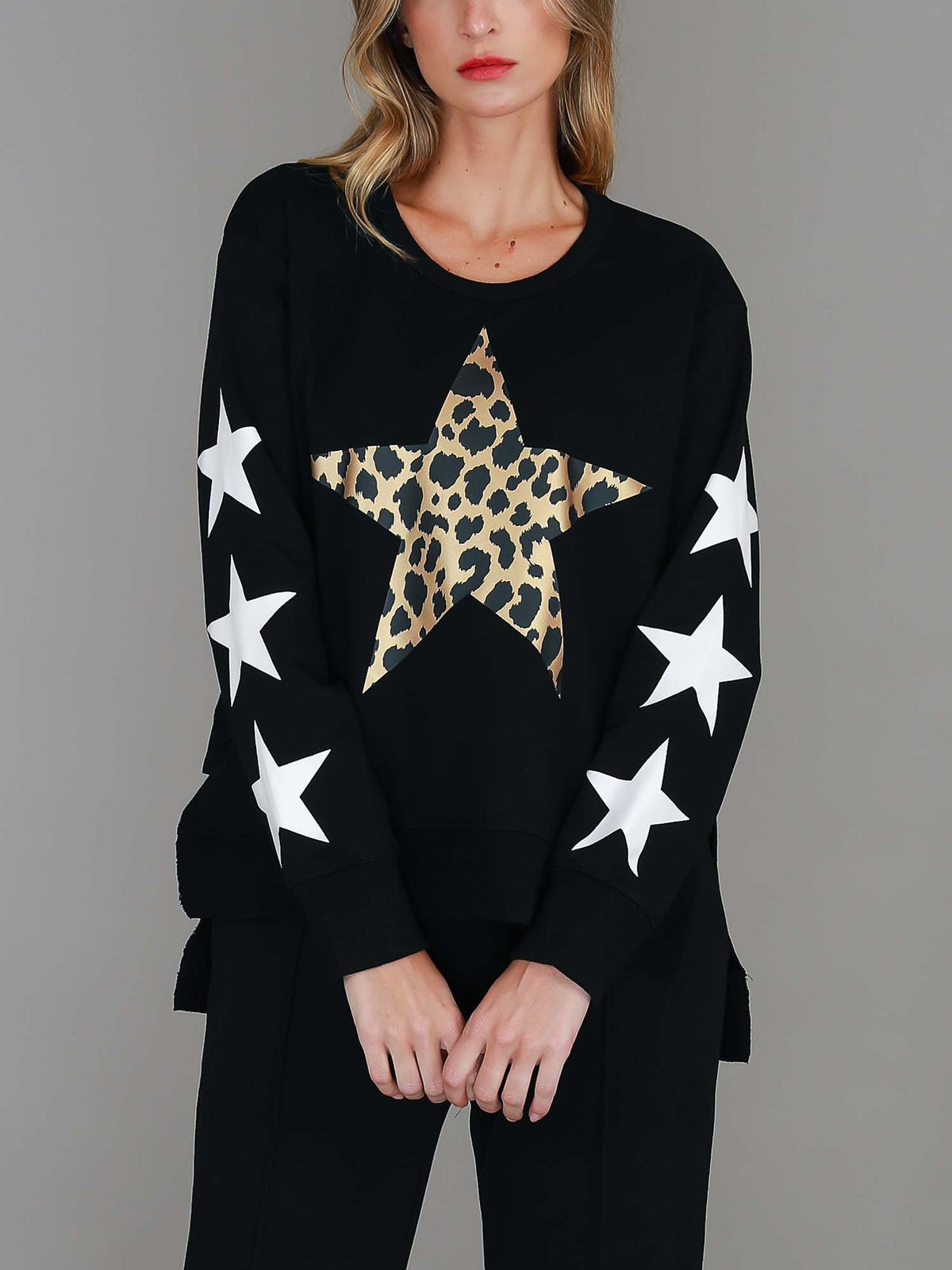 black star sweatshirt women