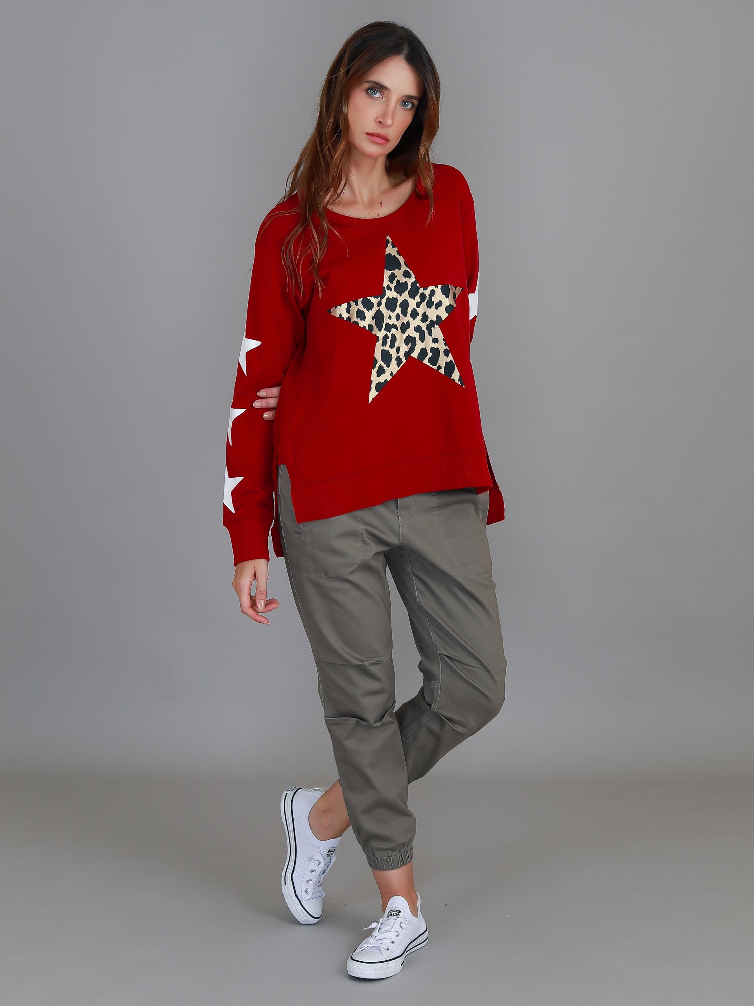 sweatshirt red #color_goji red