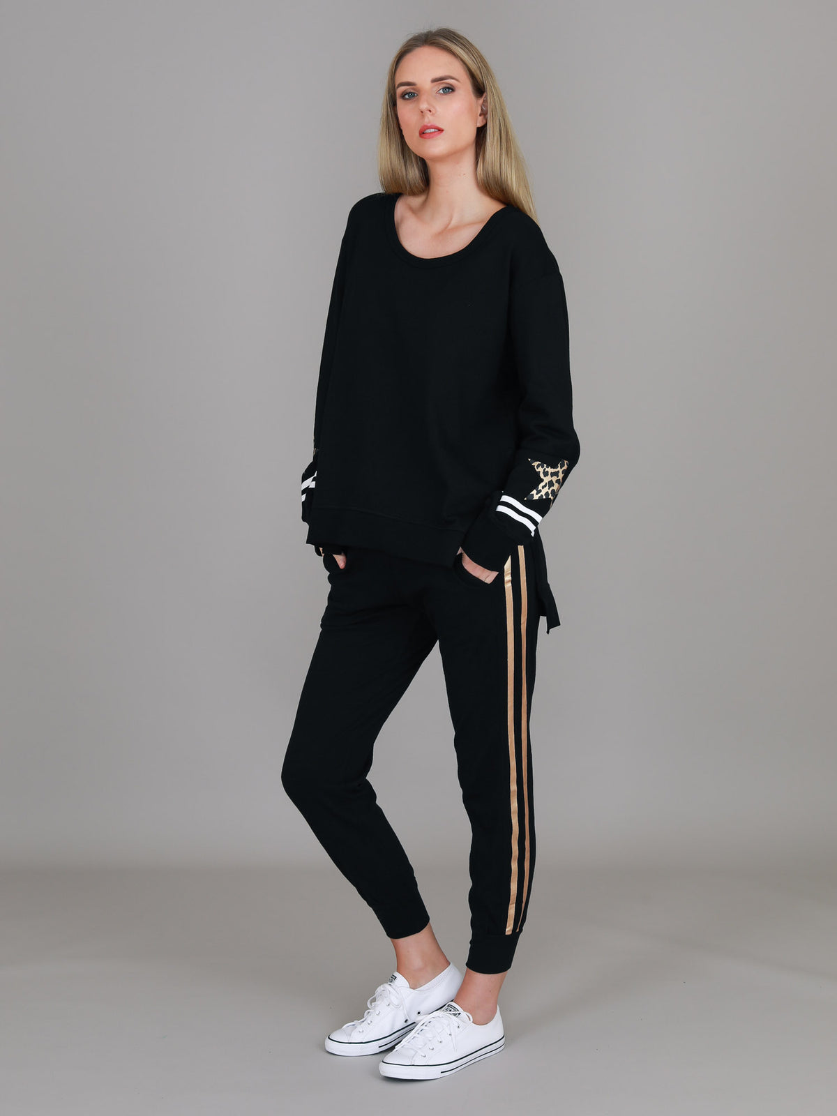 womens black jumper