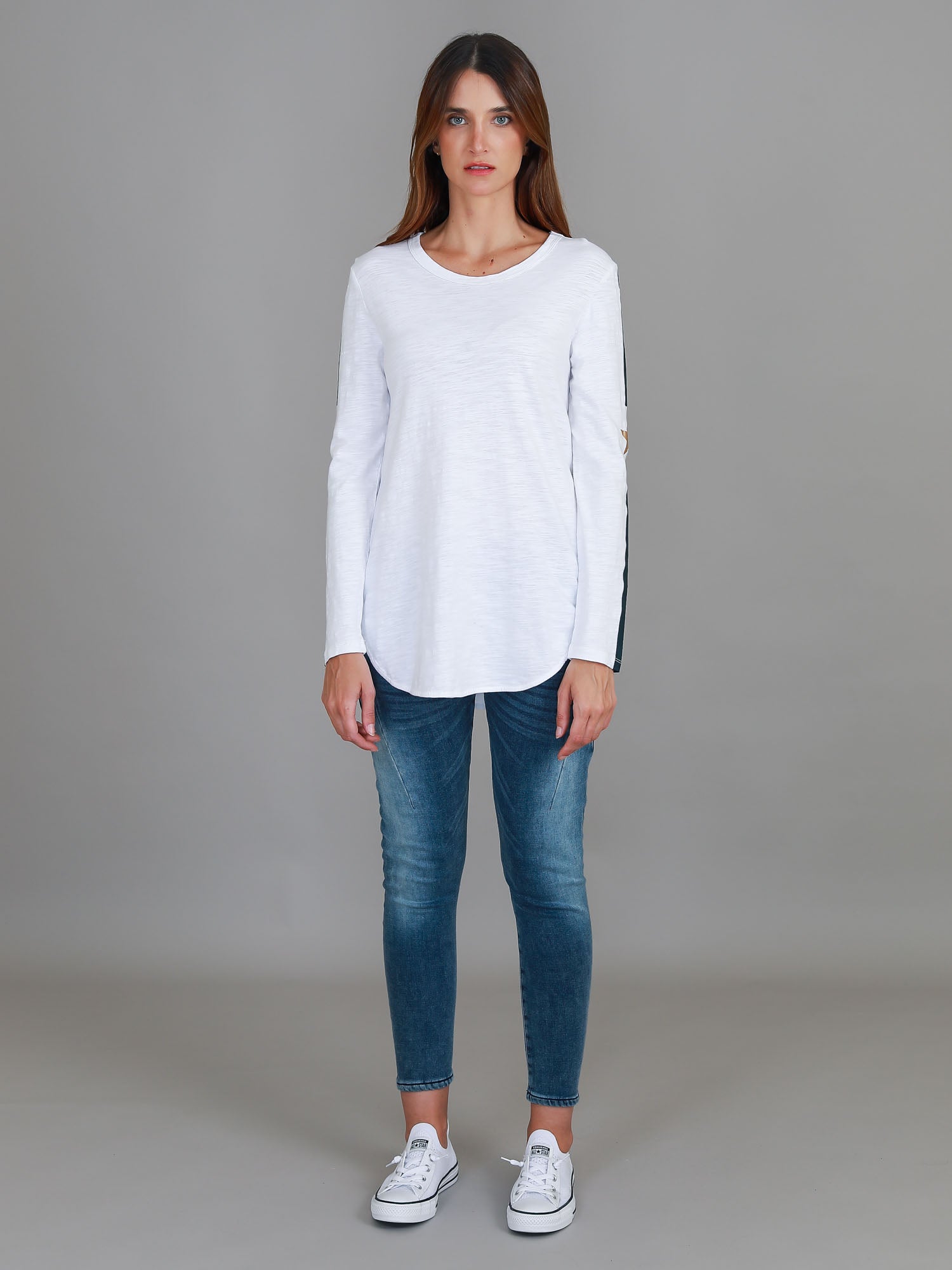 white long sleeved t shirt #color_white