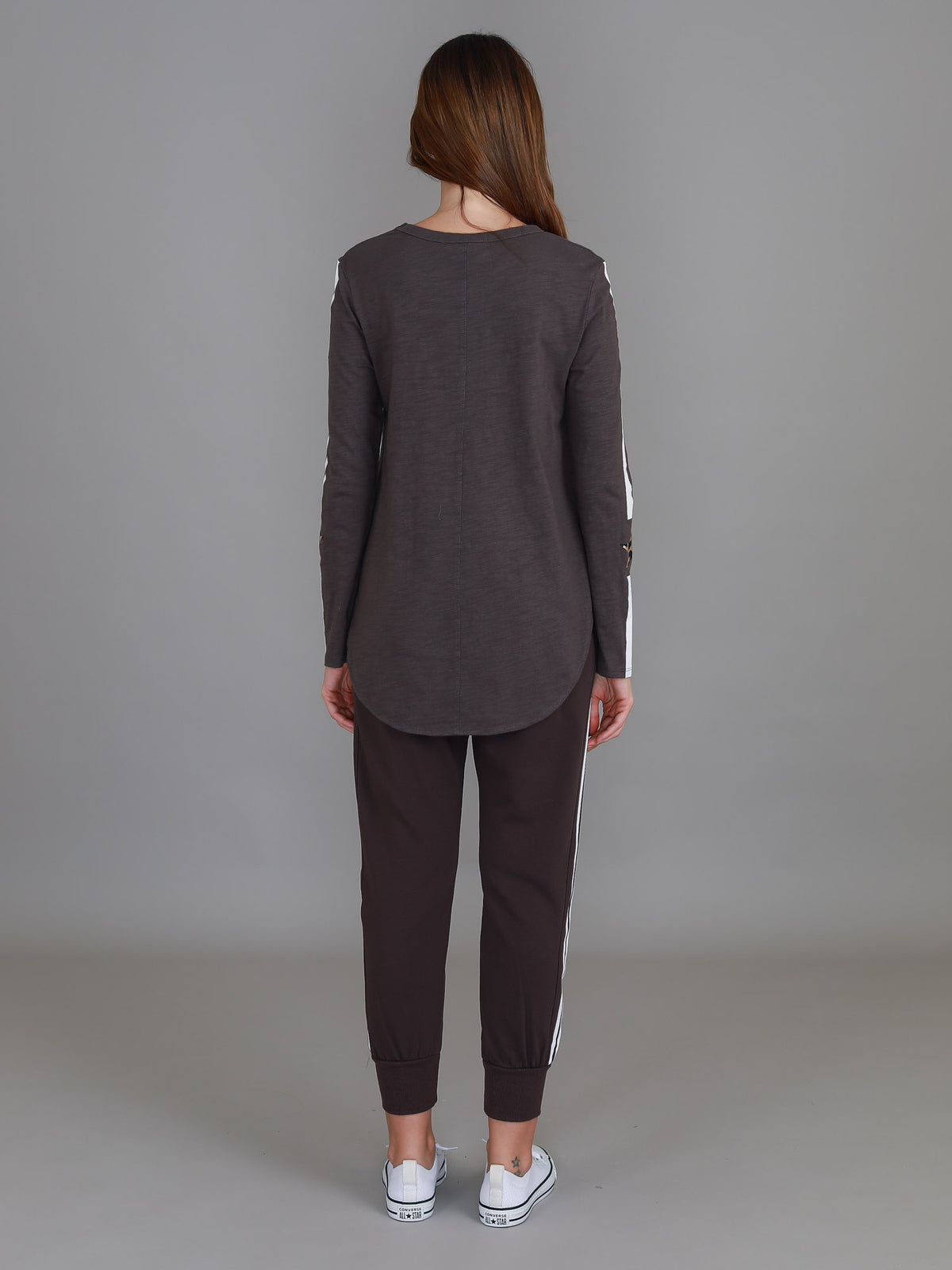 truffle graphic long sleeve tee