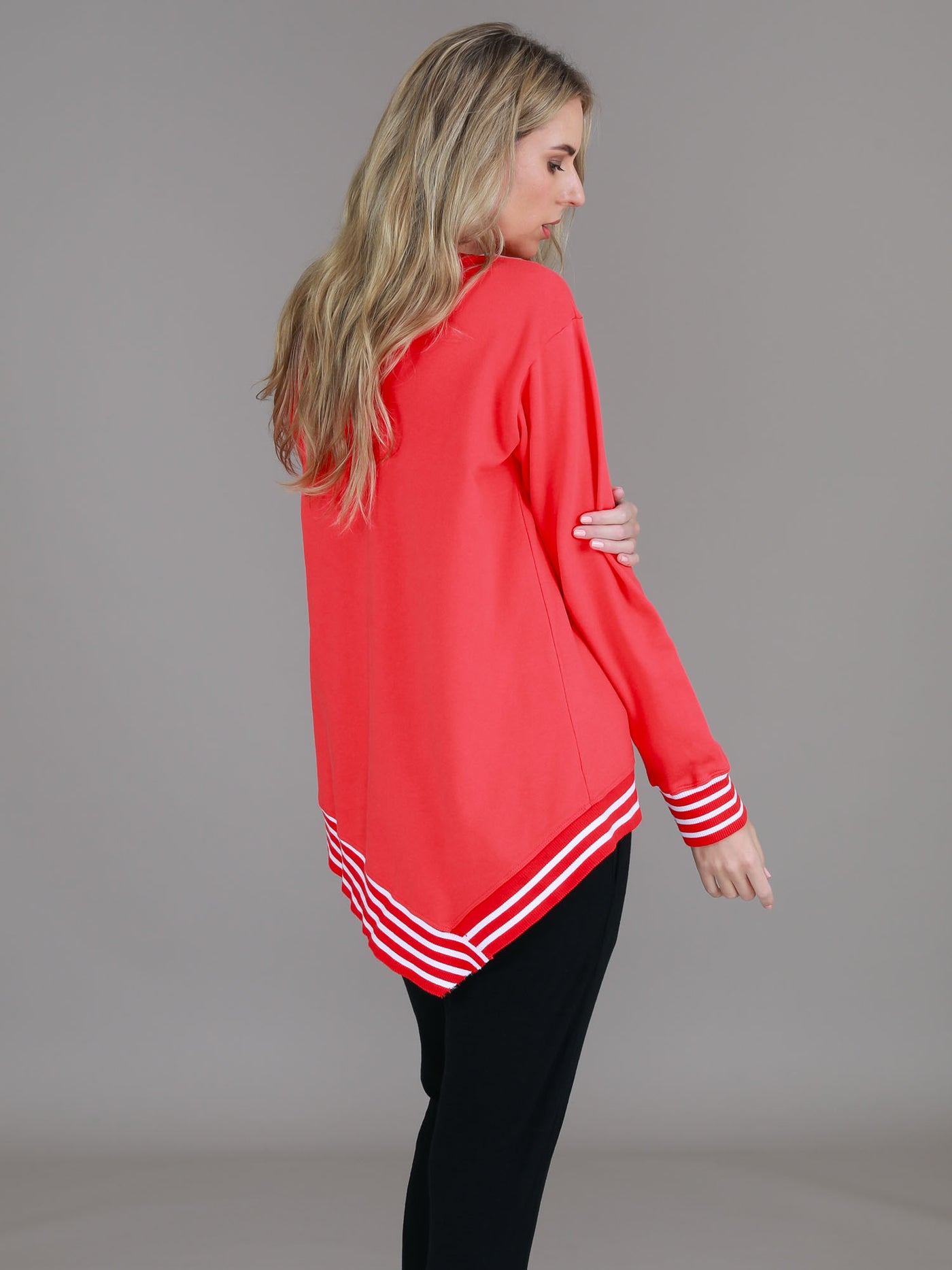 Tricolor hem sweatshirt + joggers Dresses main image 1