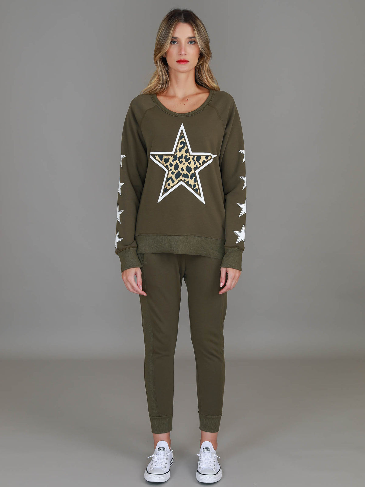 leopard print sweatshirt women