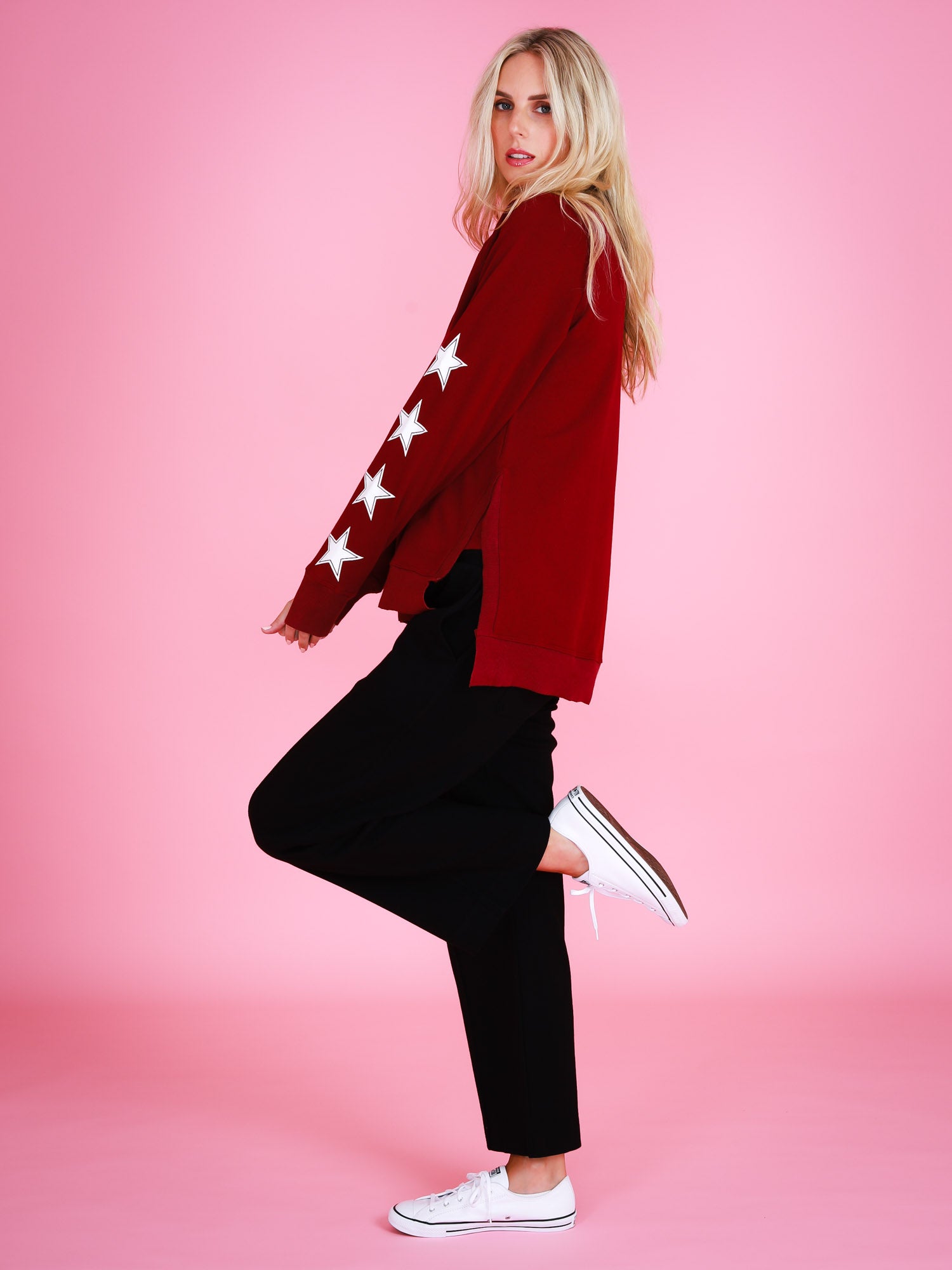 womens tracksuits australia #color_cranberry