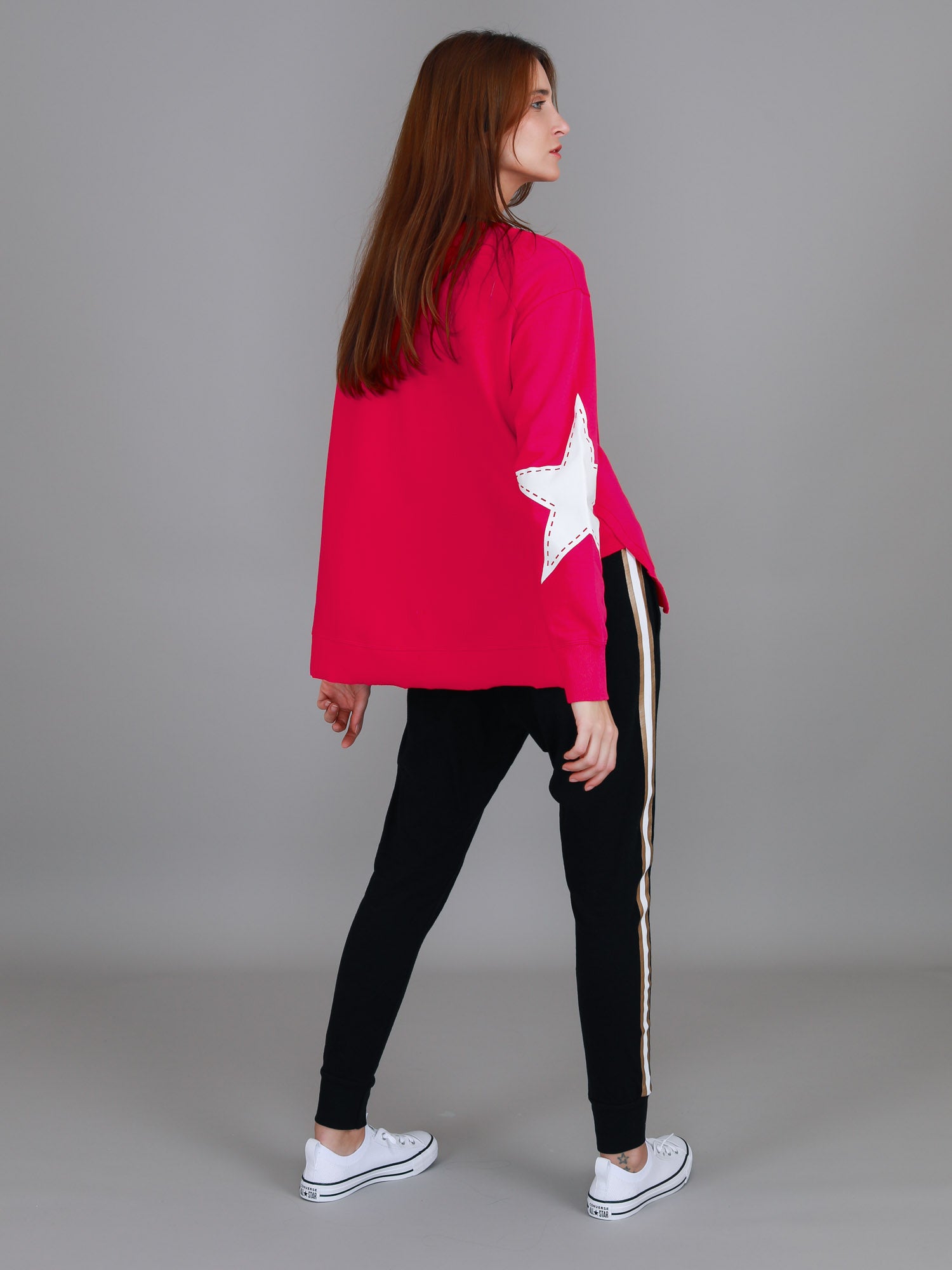 hot pink sweater #color_pink flash