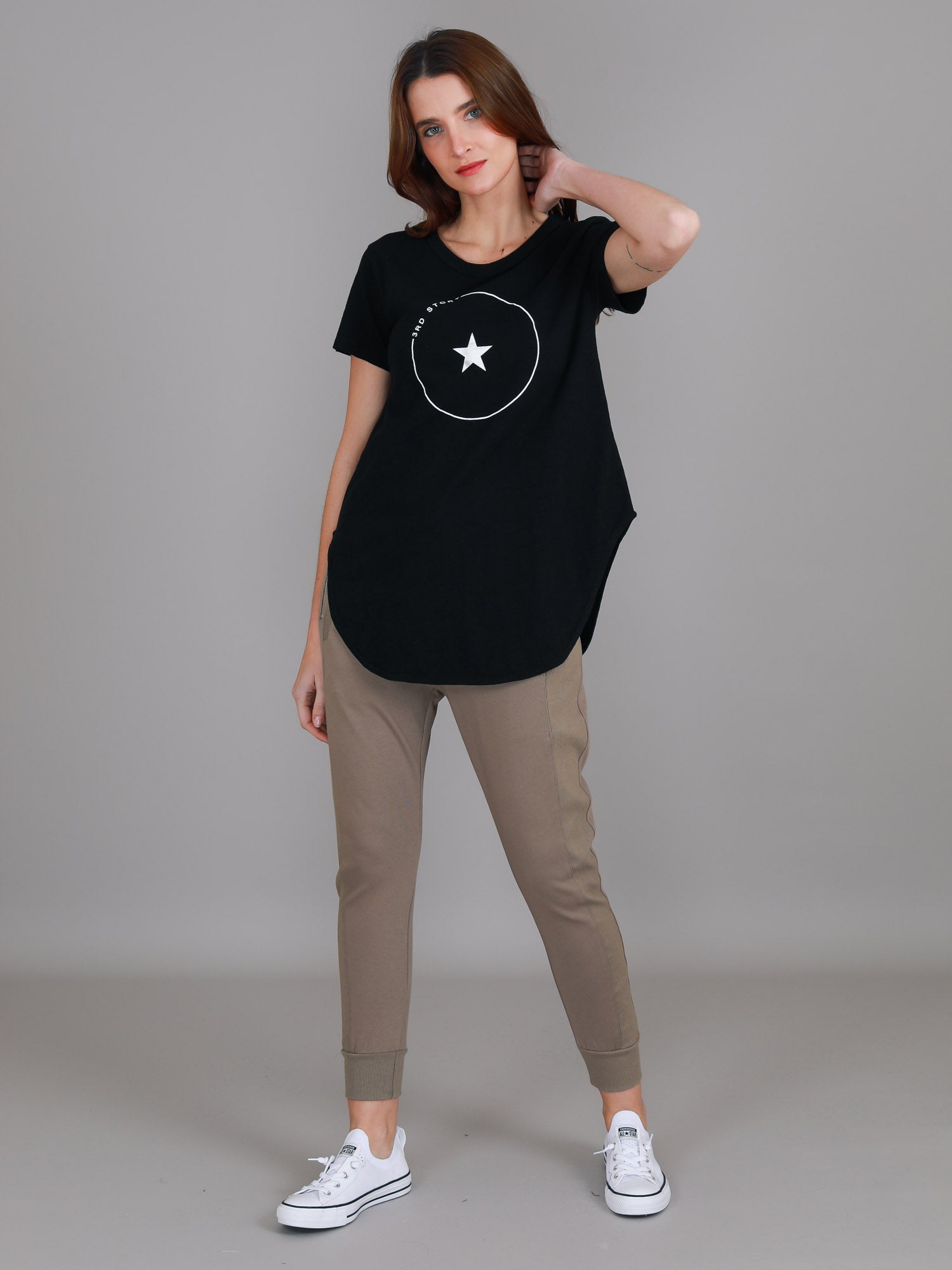 extra long t-shirts womens #color_black