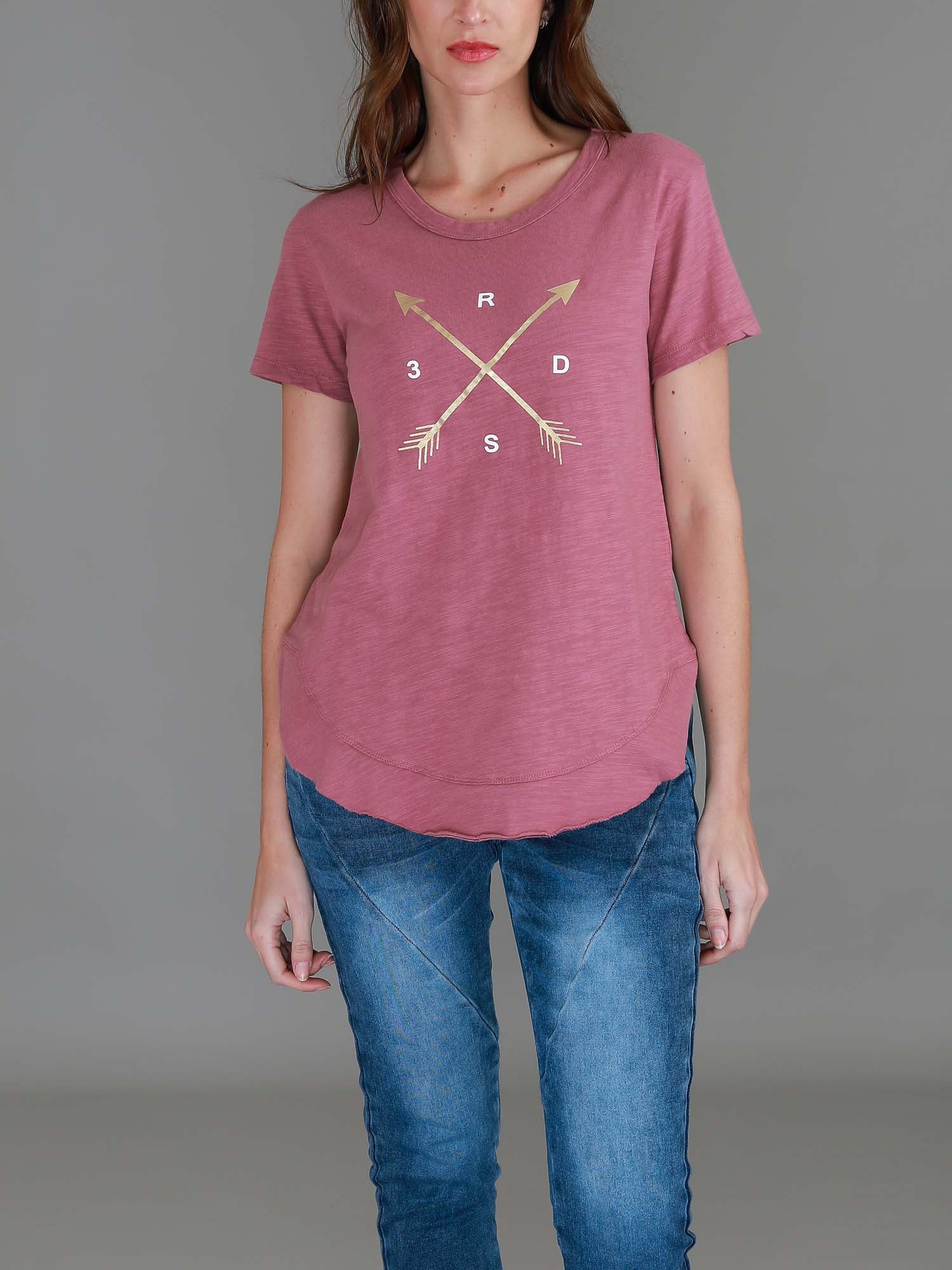 red t-shirt womens #color_plummy