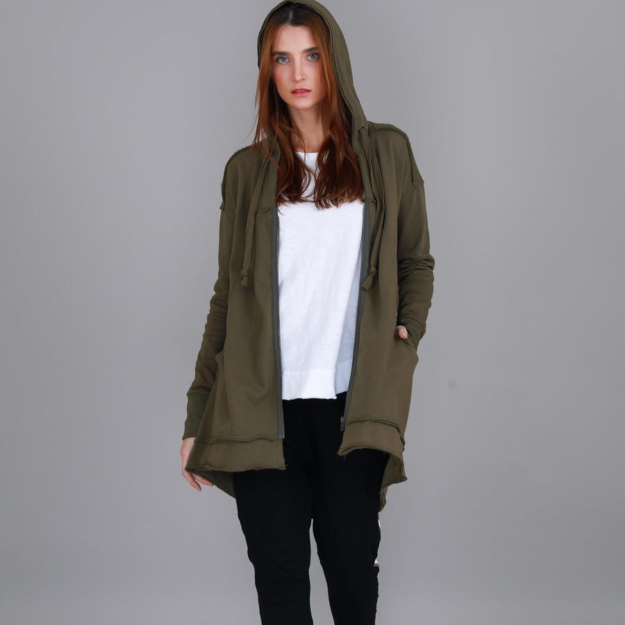 Charlie Sweatshirt Hooded Jacket size guide