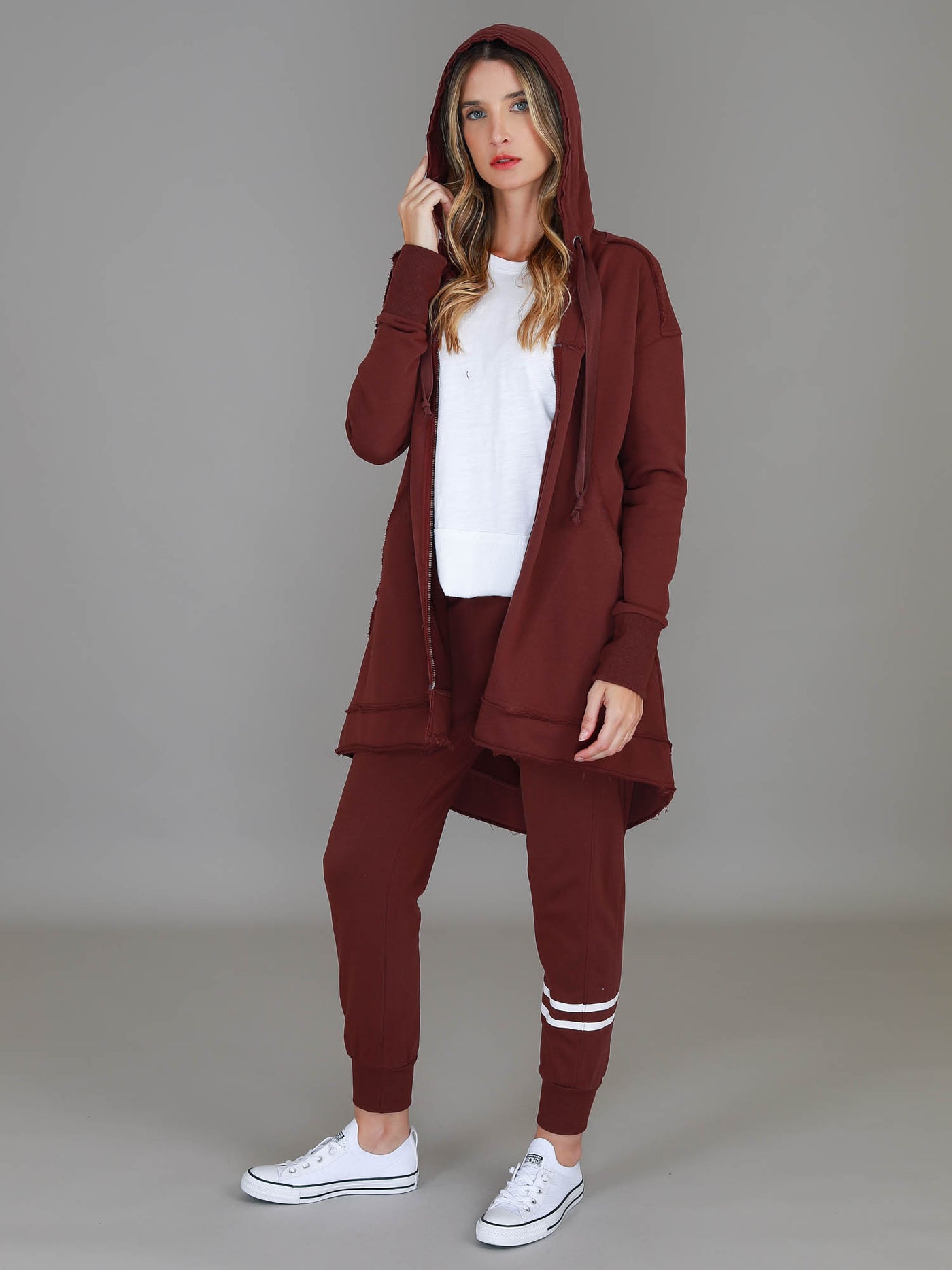 Charlie Sweatshirt Hooded Jacket