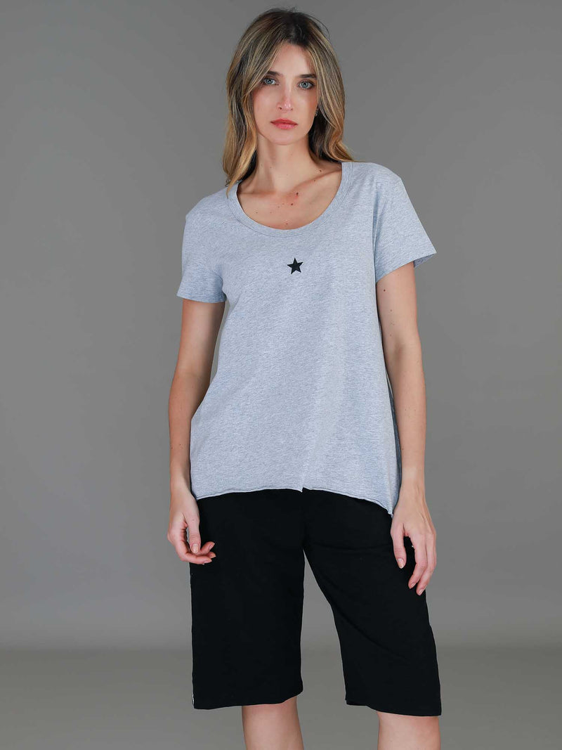 grey t shirt women #color_grey marle