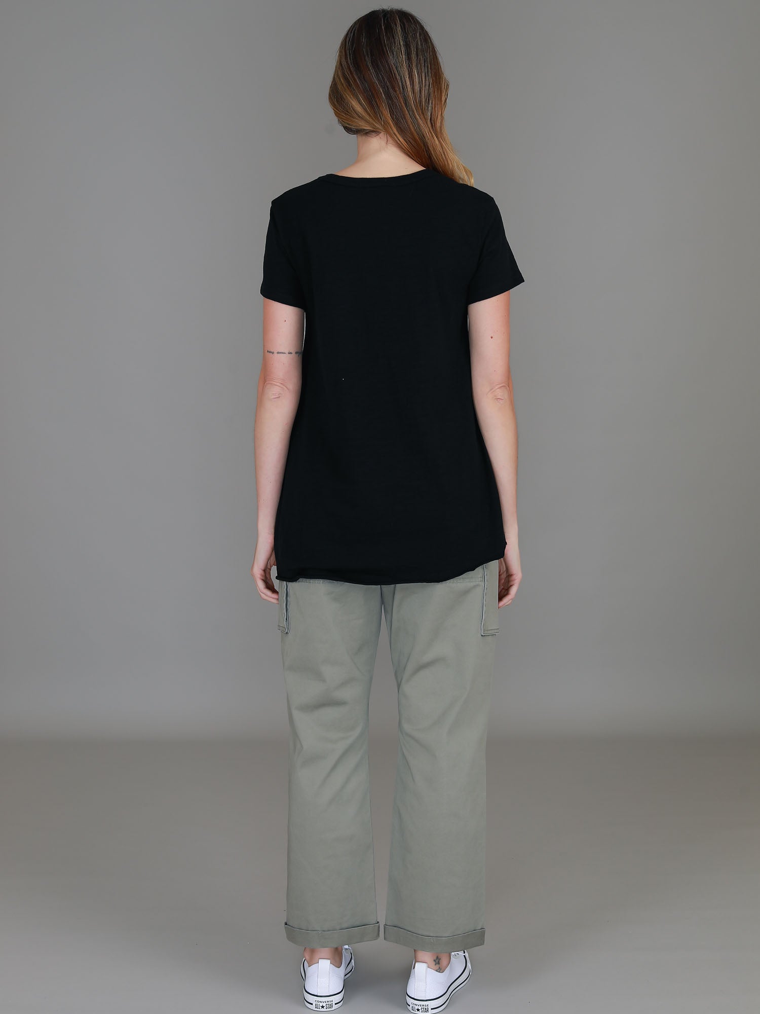 cotton oversized t shirt #color_black