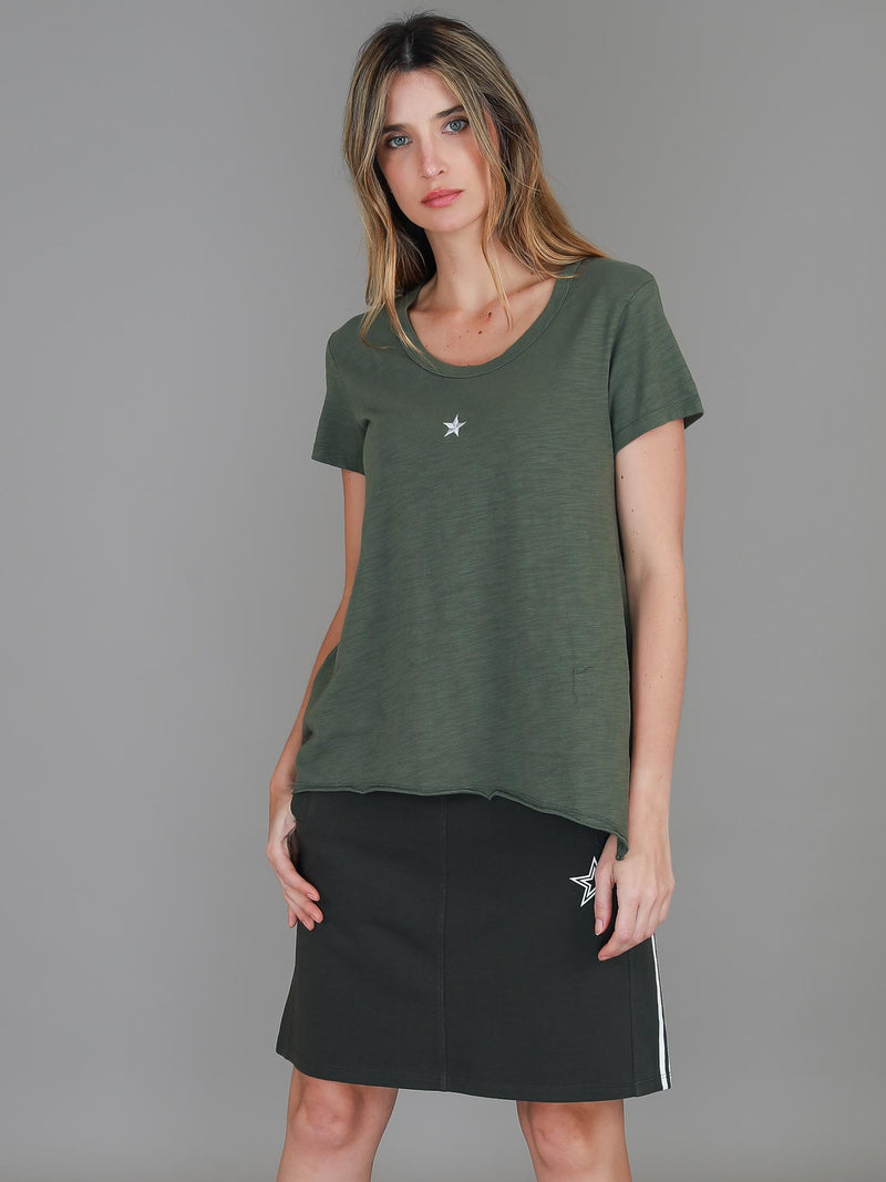 womens green tshirt #color_khaki