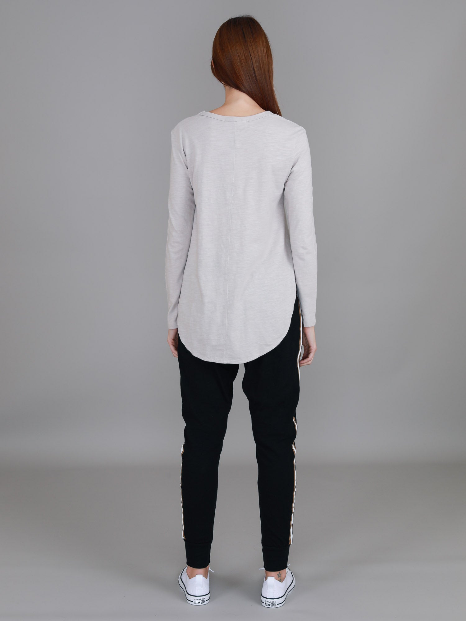 ladies long sleeve top #color_angora