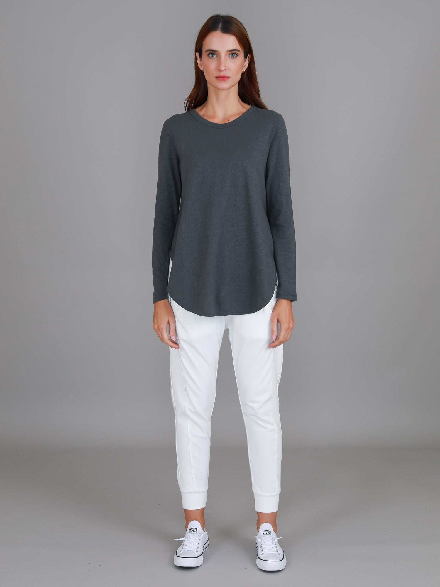 longline tee womens #color_charcoal