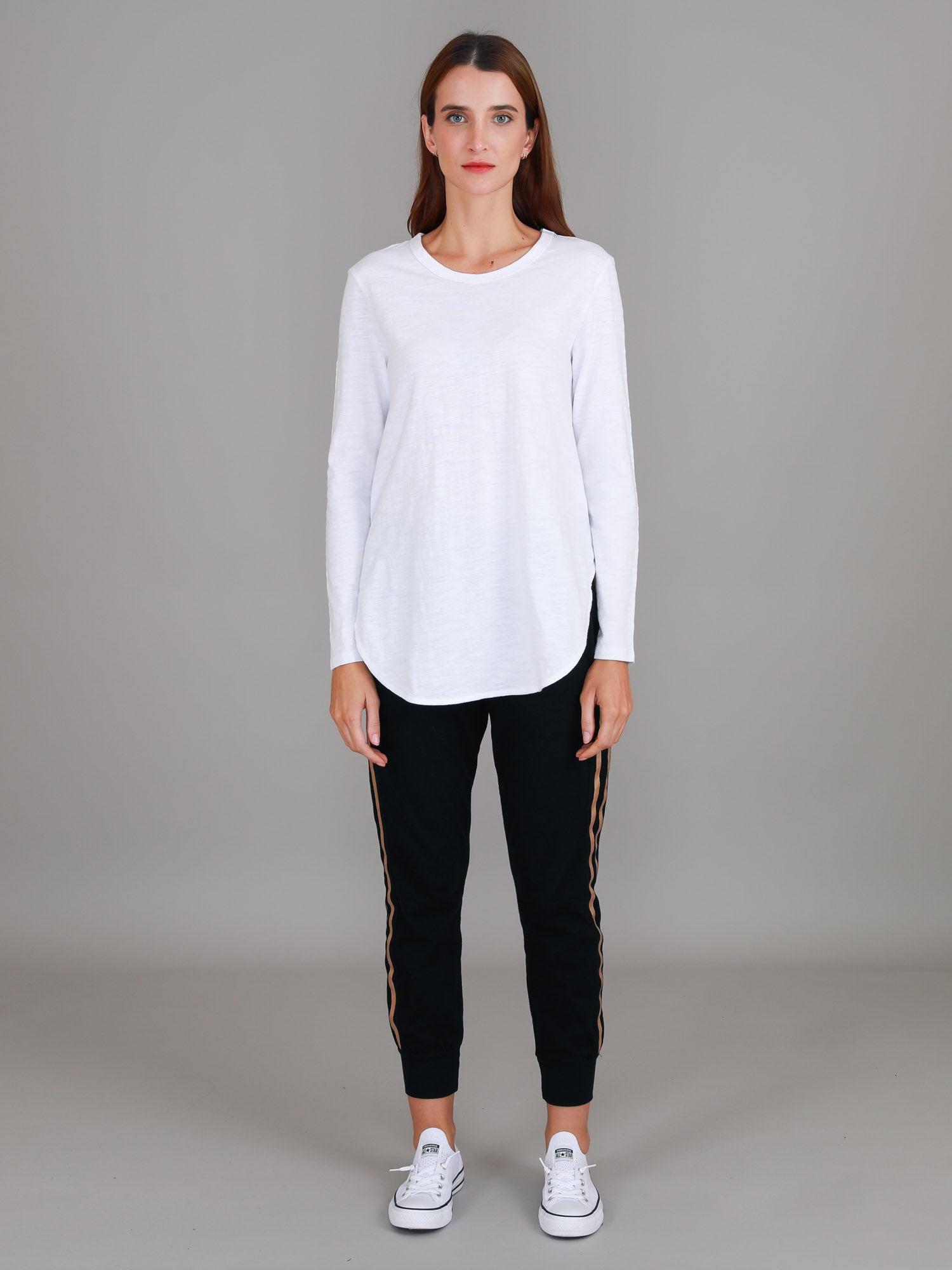 white long sleeve t-shirt #color_white