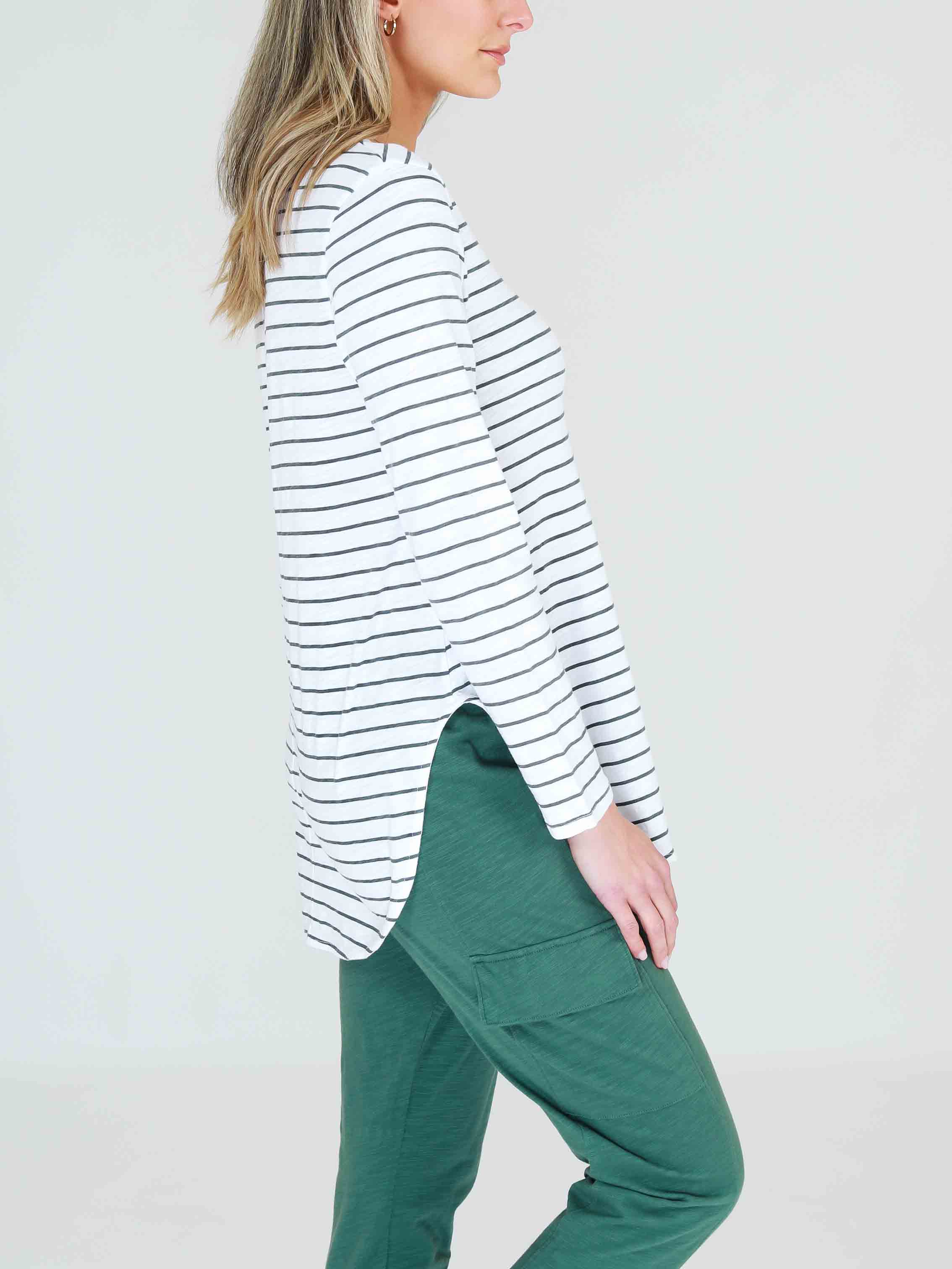 extra long t shirt #color_stripe