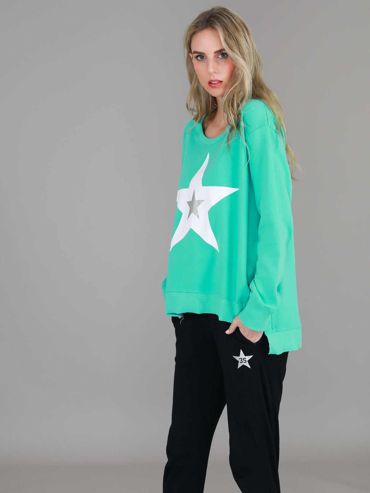 Grace Silver Star Sweatshirt
