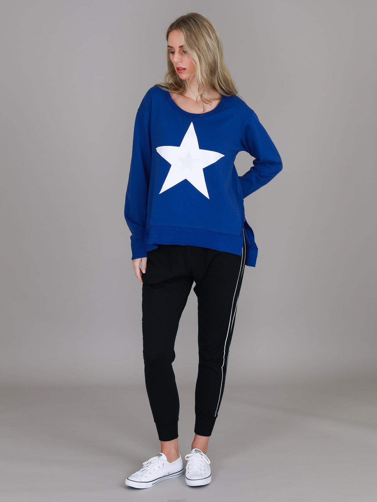 Grace Silver Star Sweatshirt